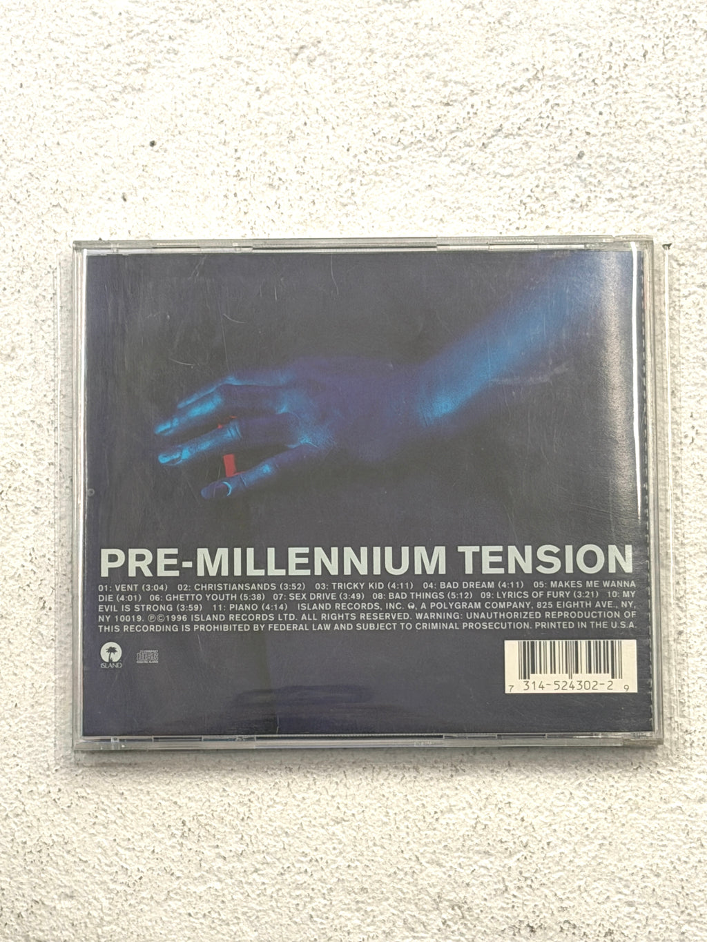 Tricky Pre-Millennium Tension CD