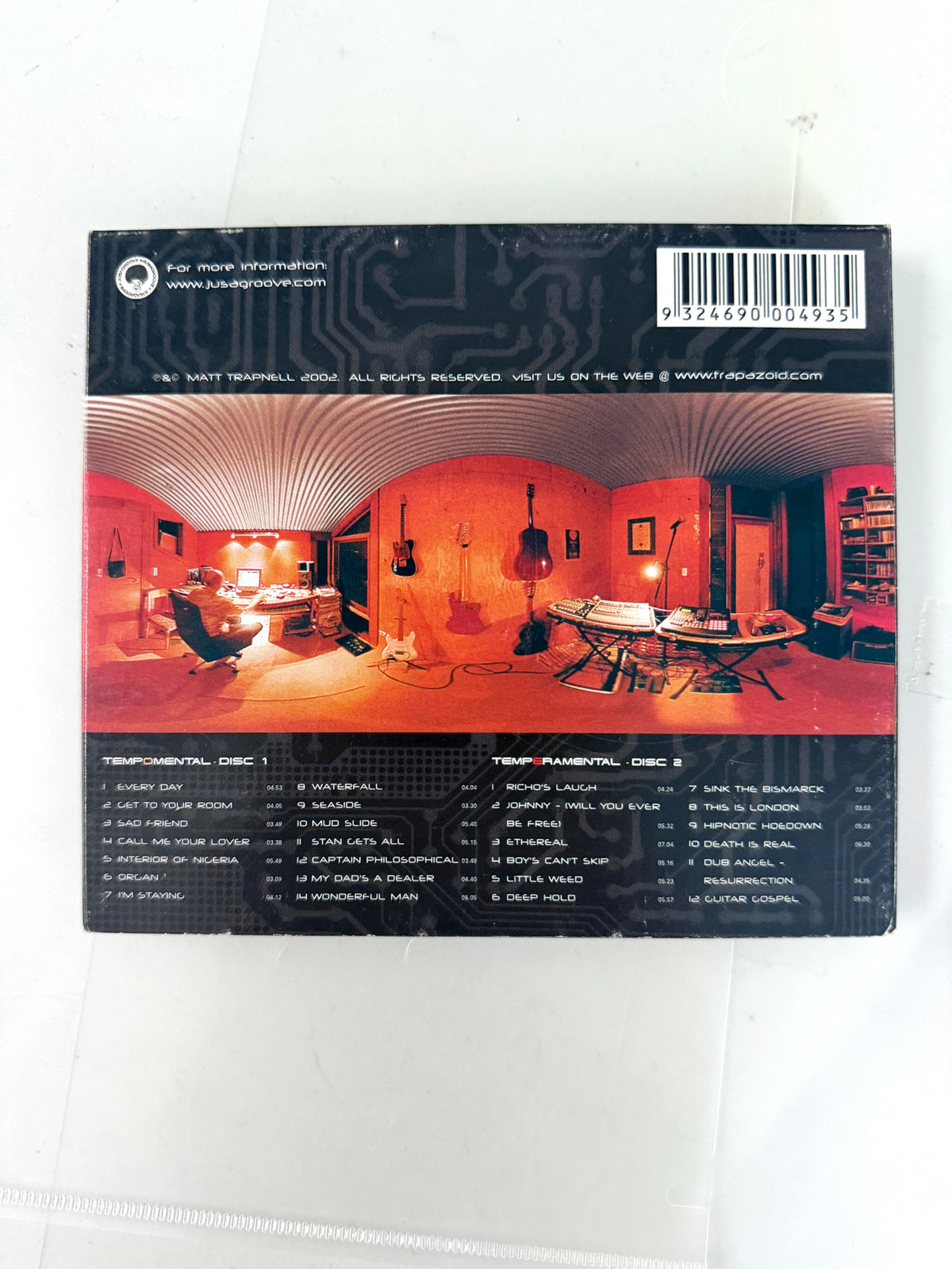 Trapazoid – Tempomental (2 x CD, 2002)