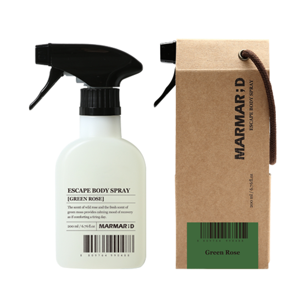 MARMAR;D Escape Body Spray Green Rose 200ml