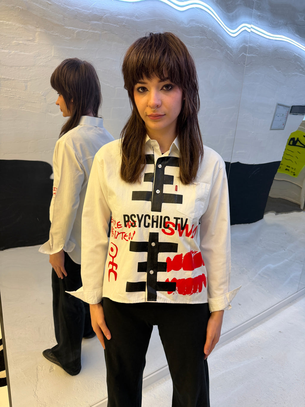 Future Loundry Swan' Misa Shirt
