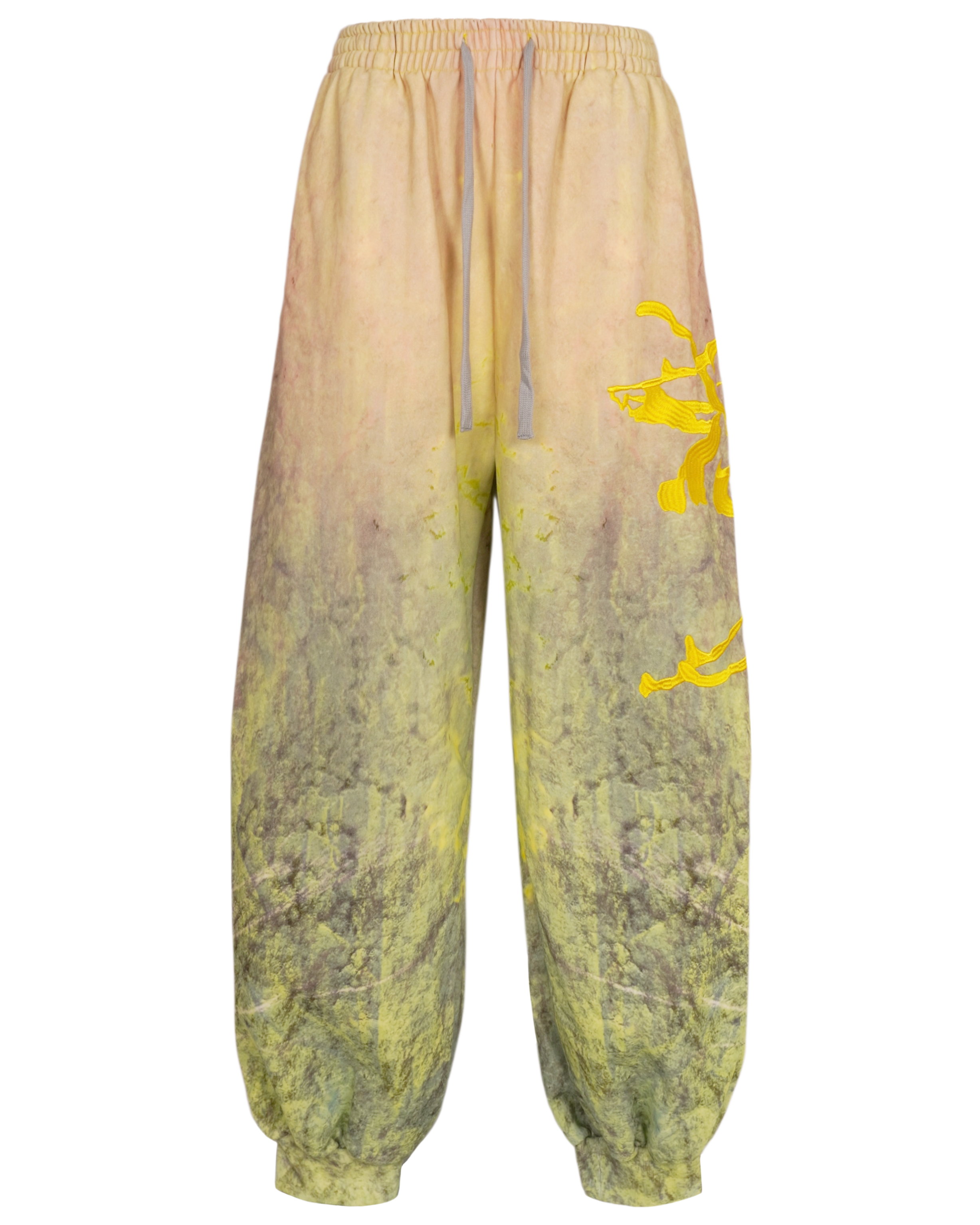 GB MOUTH Nature Camo "霧鷺" Cotton Fleece Sweat Pants [Green]
