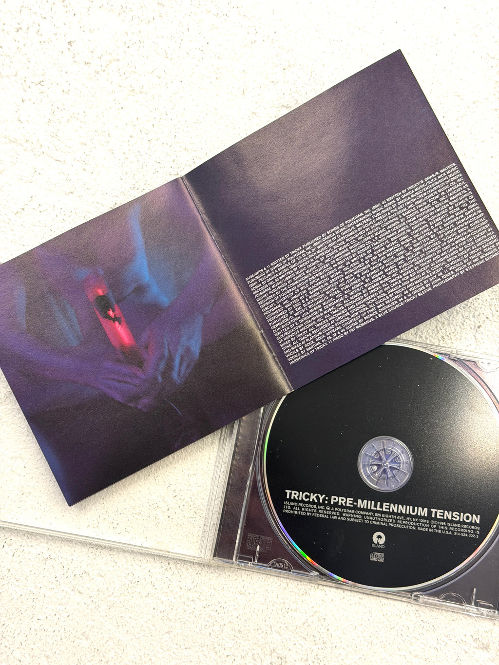 Tricky Pre-Millennium Tension CD