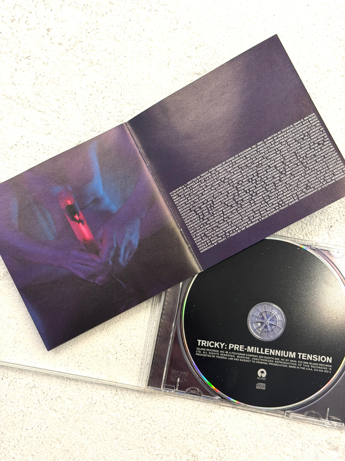 Tricky Pre-Millennium Tension CD