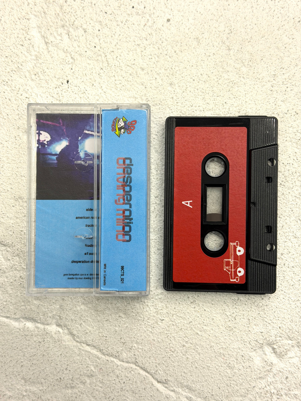 Gem Fumigation Spa • Desperation Driving Mind - Cassette Tape - 99CTS Records