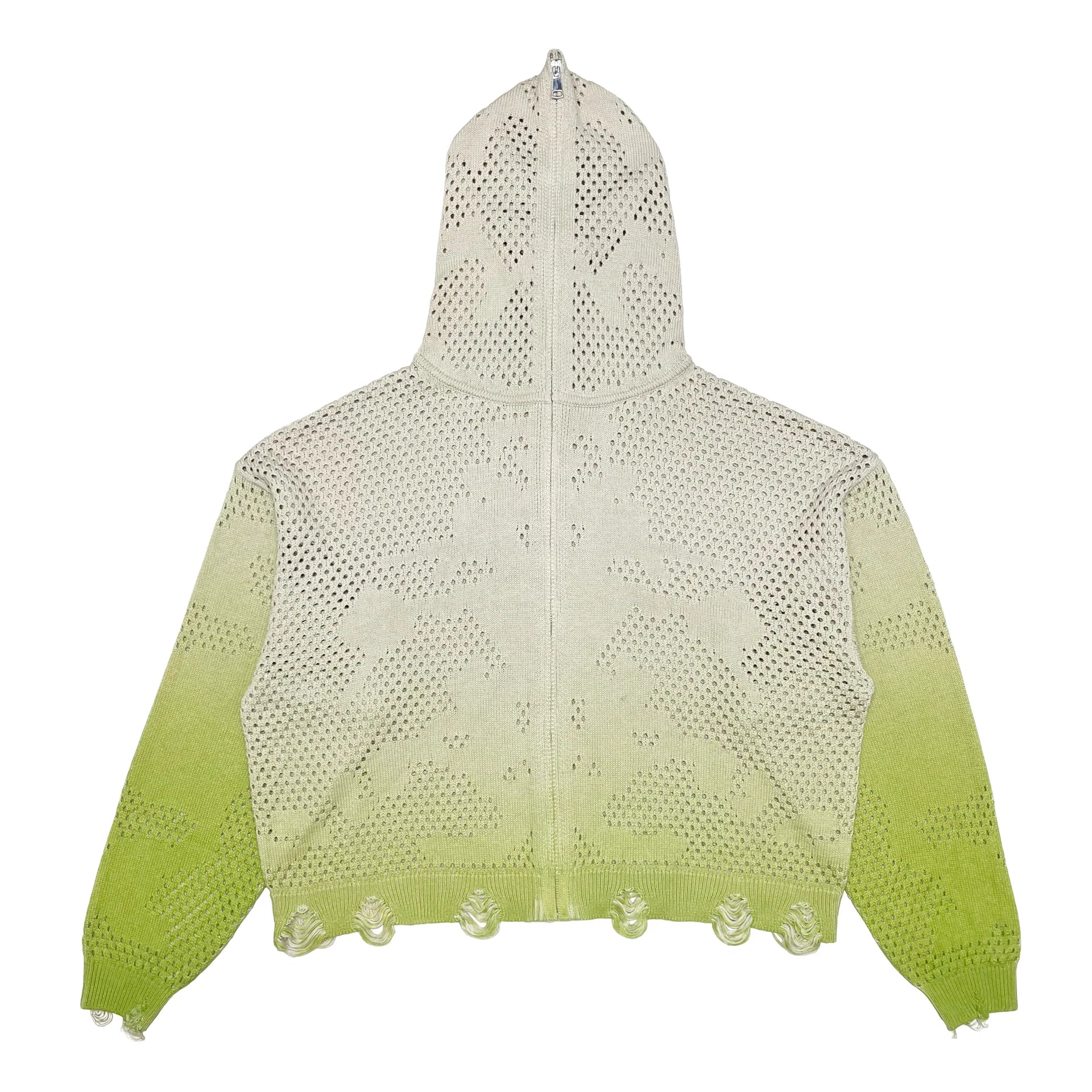 GB MOUTH "蘚" Moss Mesh Hoodie