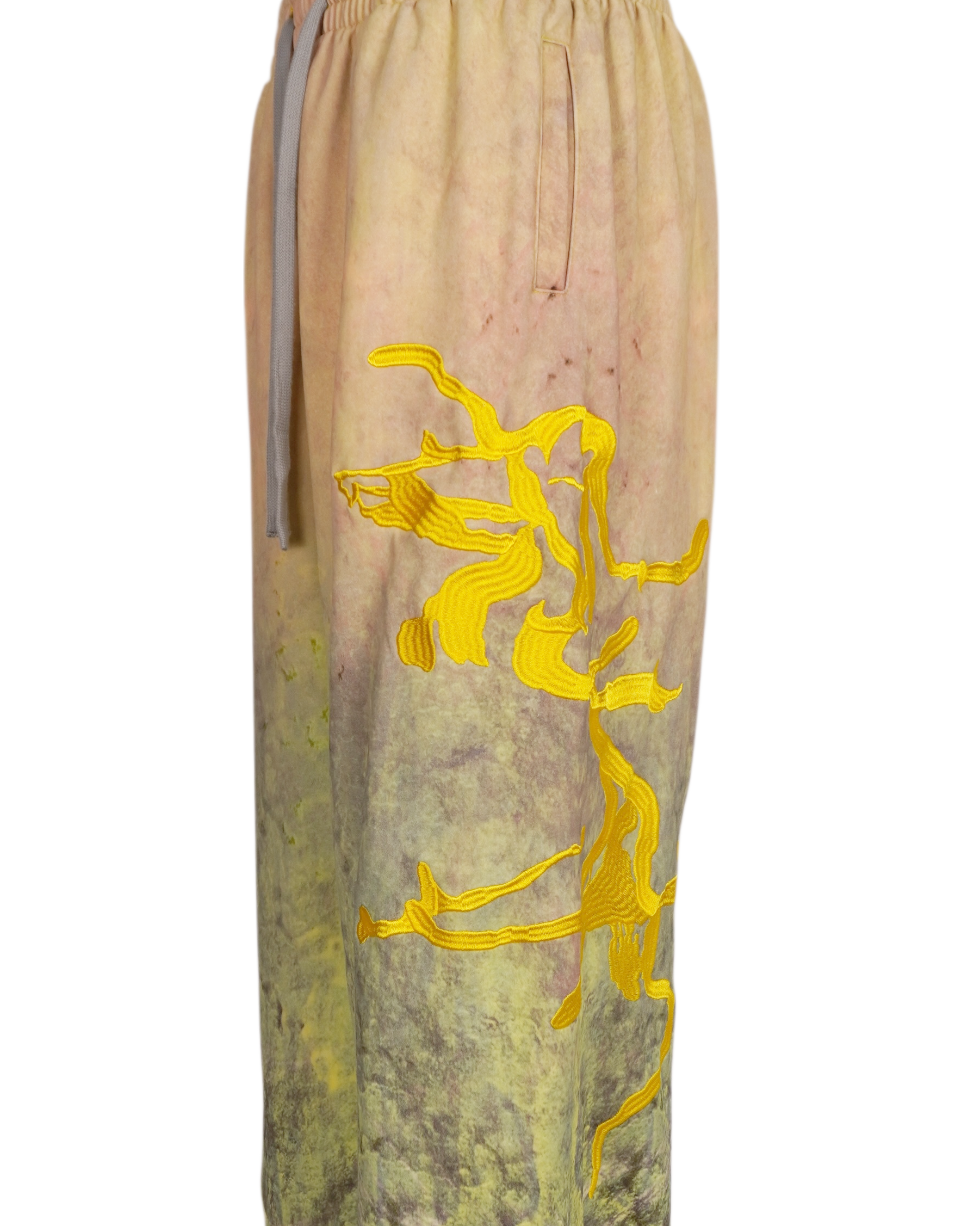 GB MOUTH Nature Camo "霧鷺" Cotton Fleece Sweat Pants [Green]