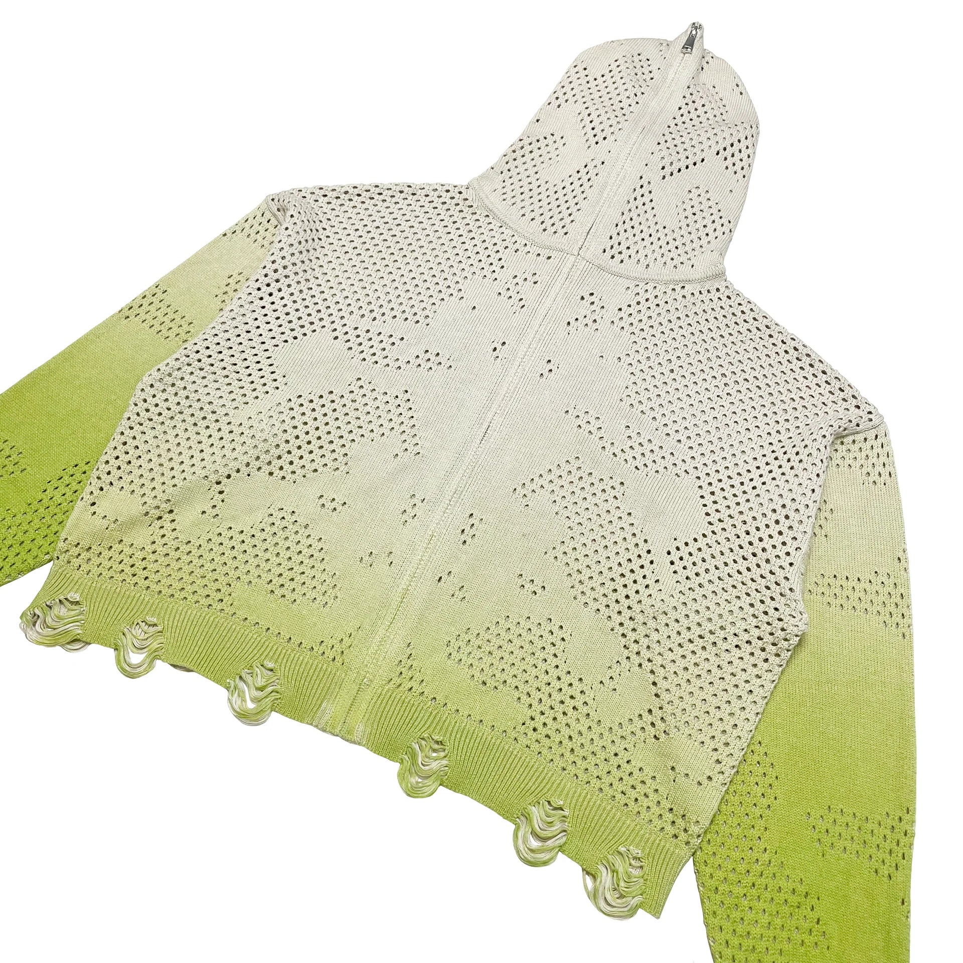 GB MOUTH "蘚" Moss Mesh Hoodie