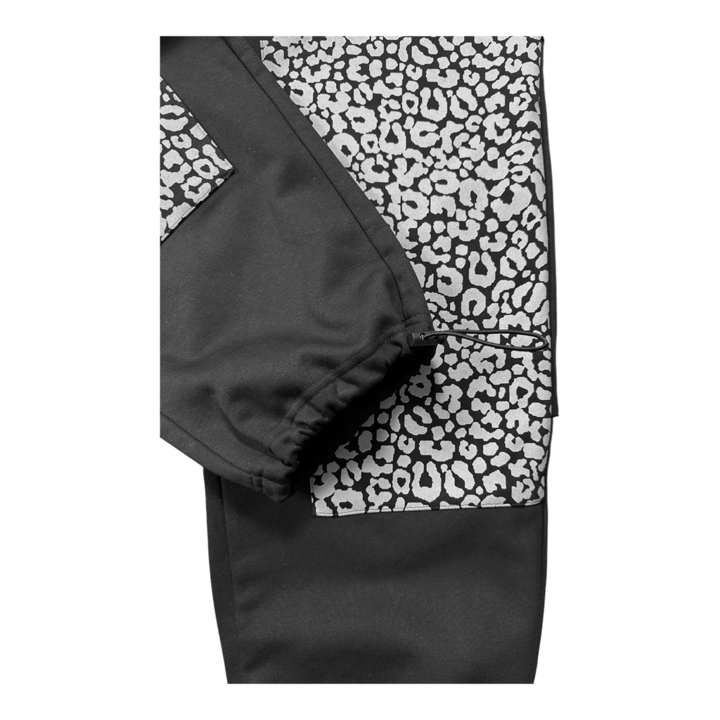 STAR TEAM Leopard Sweatpants [Black]