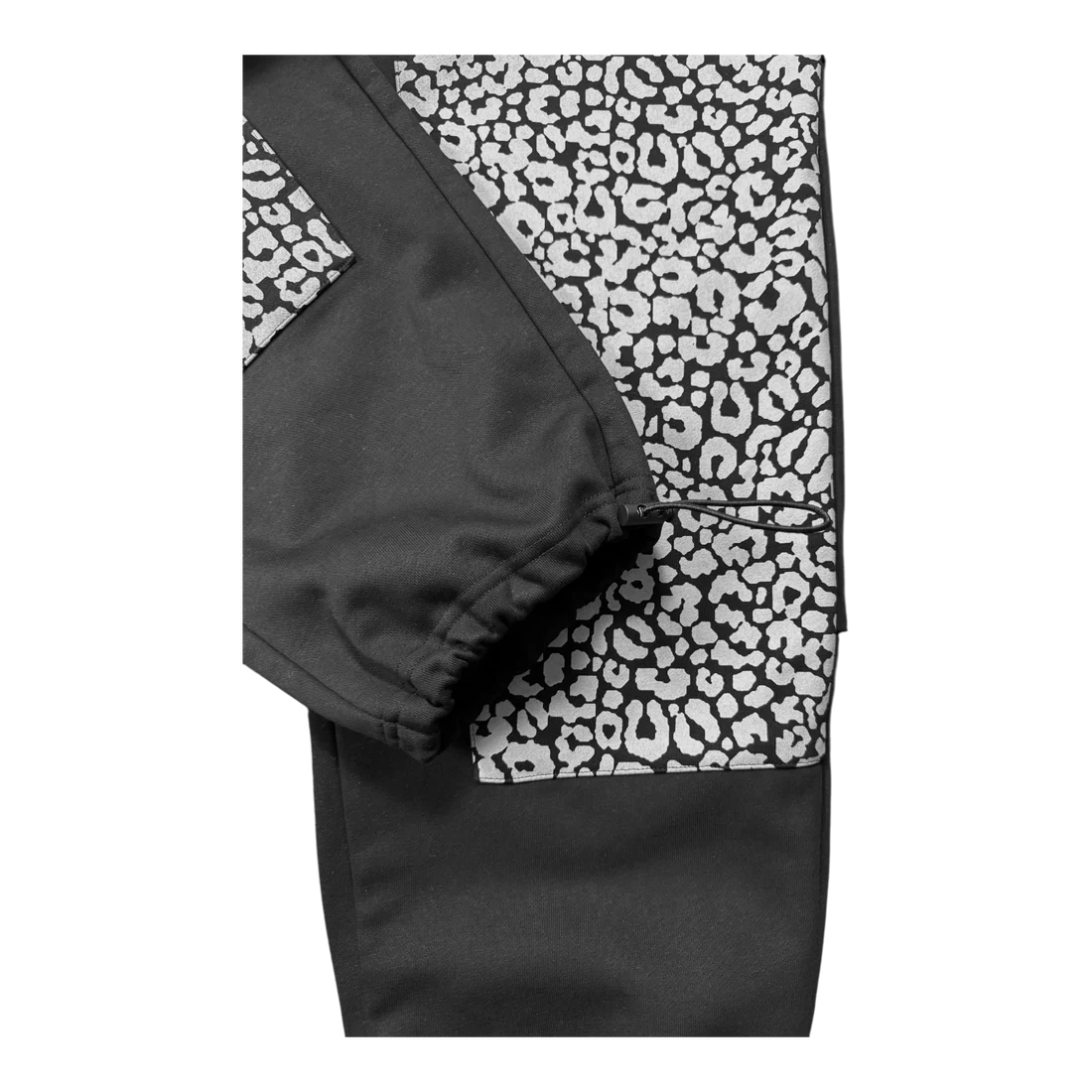 STAR TEAM Leopard Sweatpants [Black]