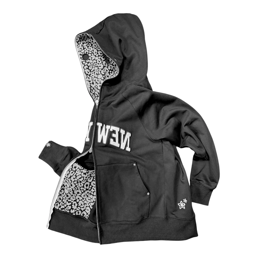 STAR TEAM New York Full Zip Hoodie [Black]