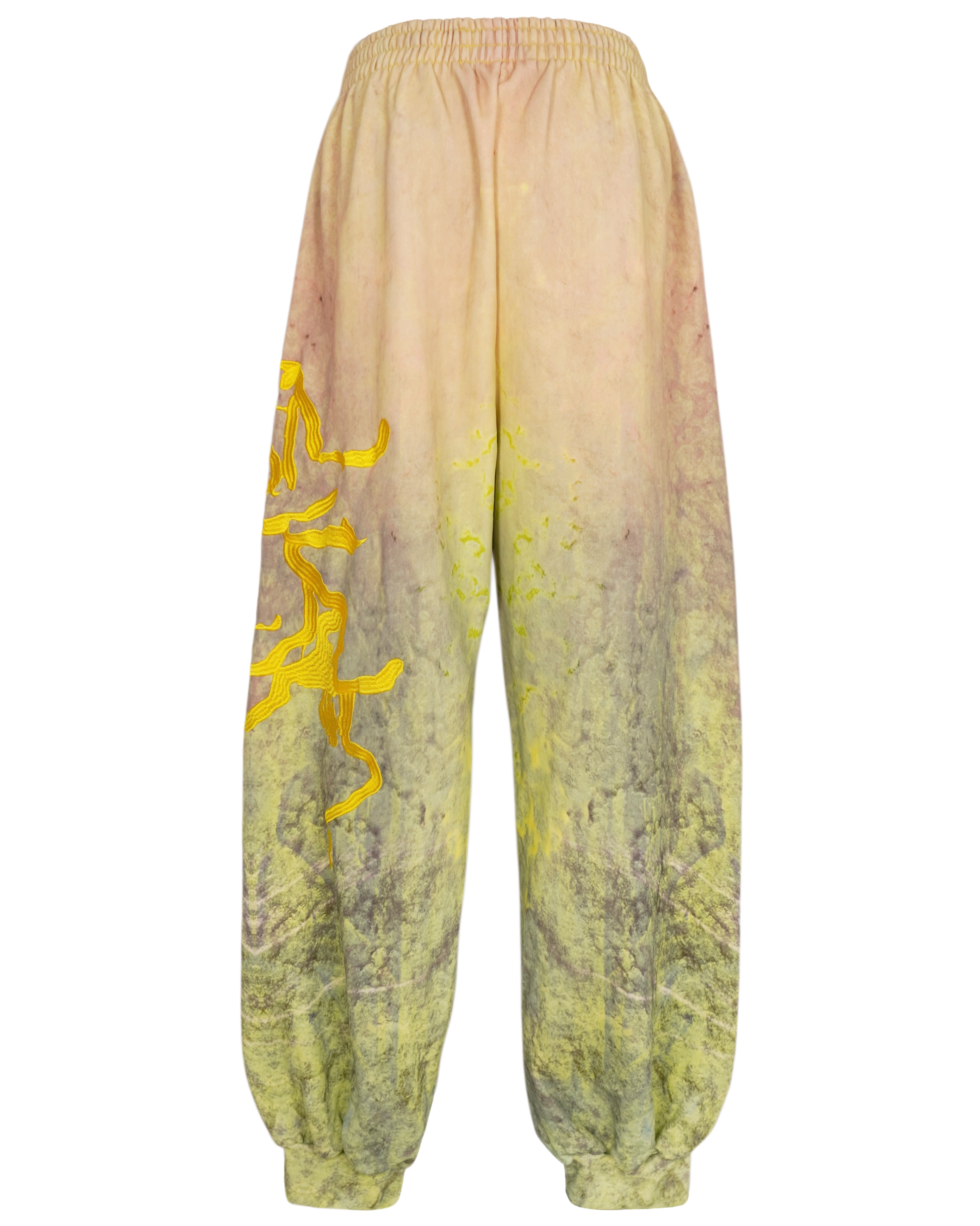 GB MOUTH Nature Camo "霧鷺" Cotton Fleece Sweat Pants [Green]