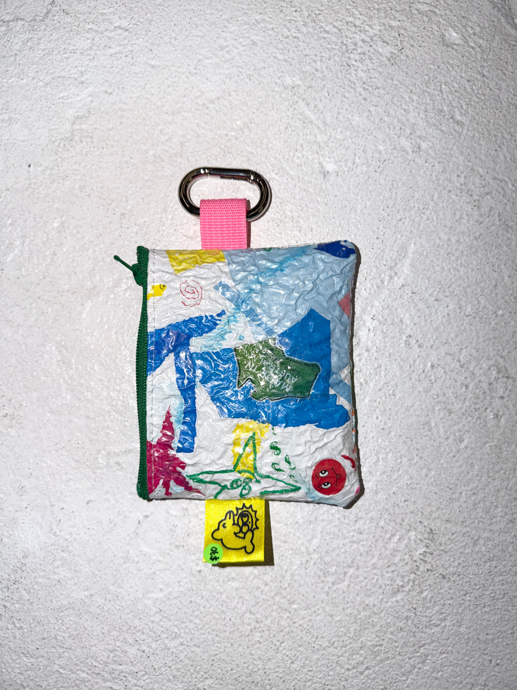 Sun (c) x Azuki zip pouch - small