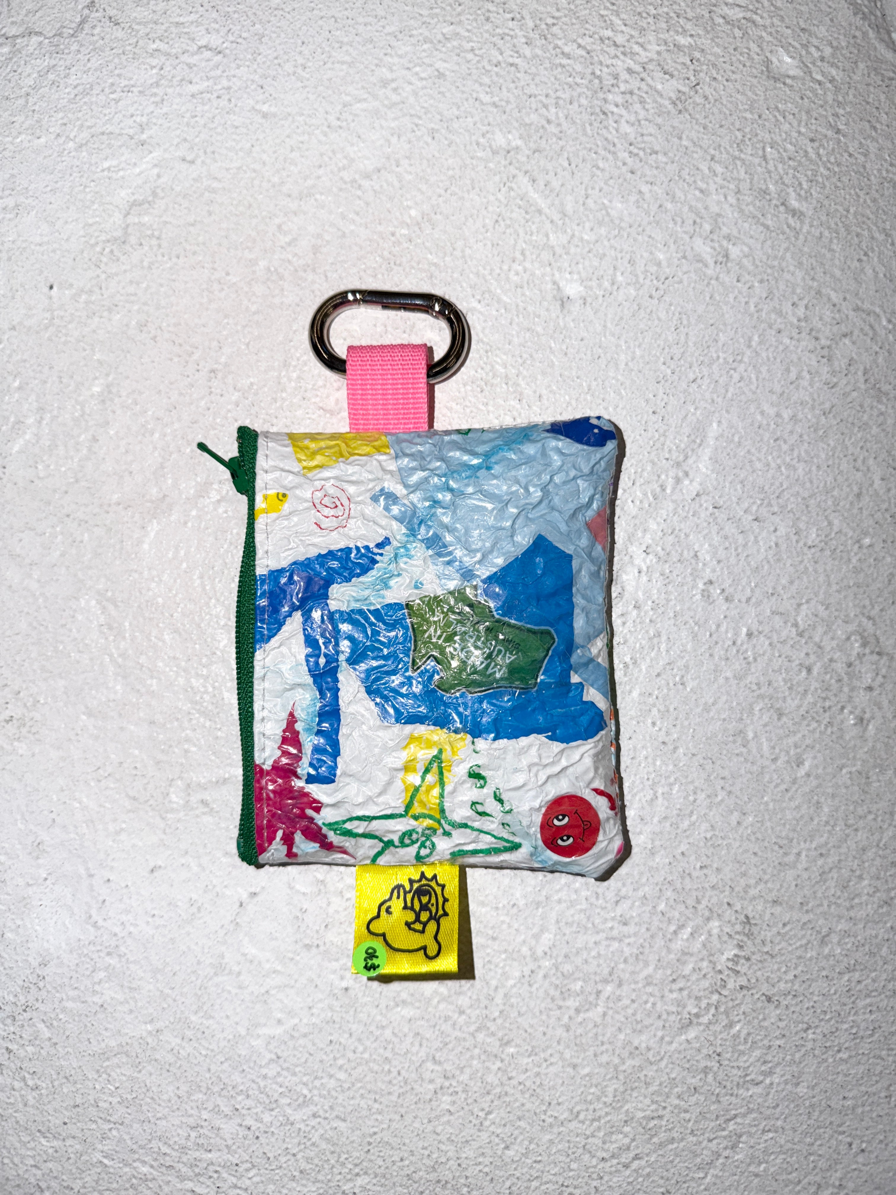 Sun (c) x Azuki zip pouch - small
