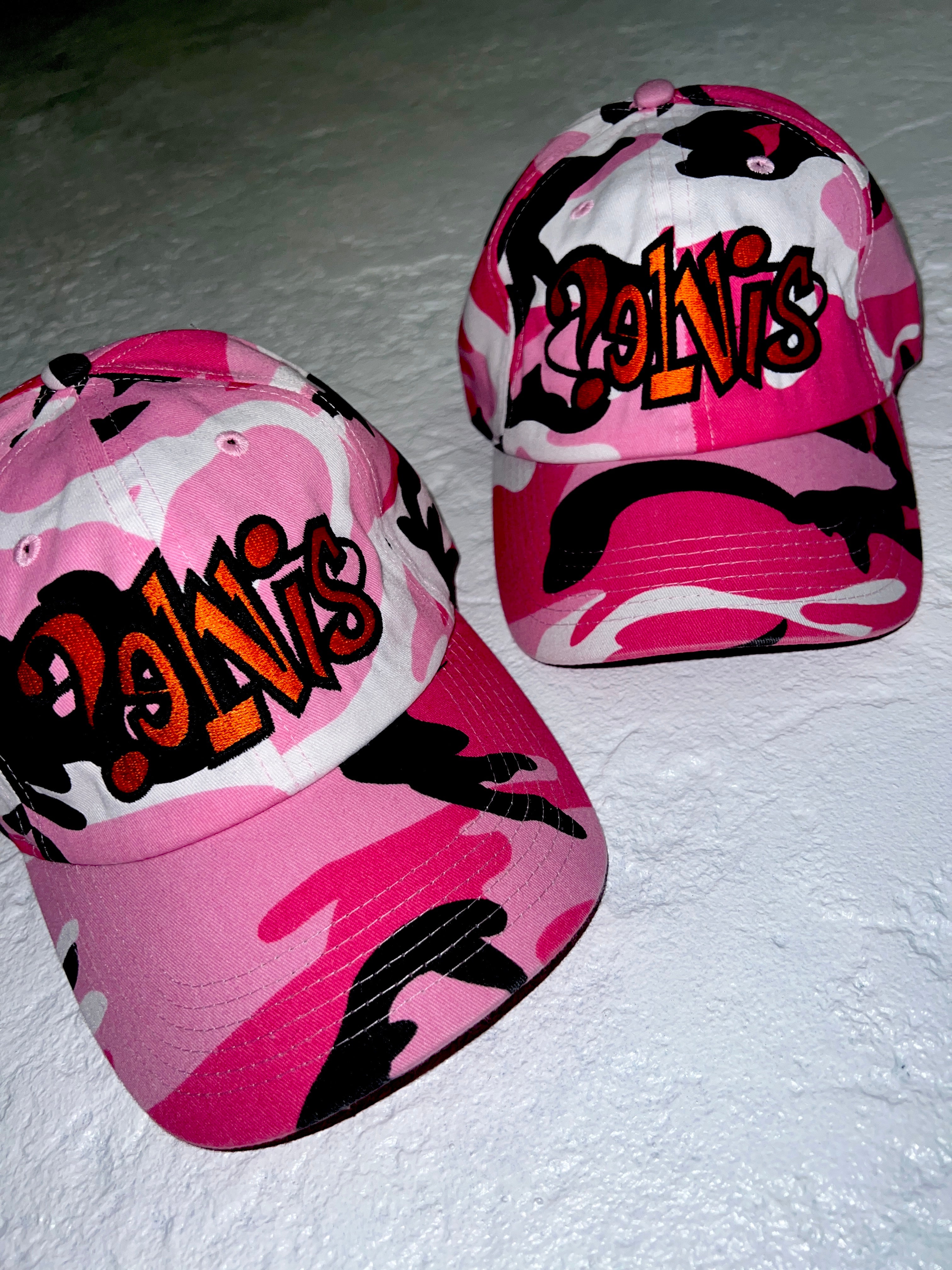 PELVIS Ovalo 6 Panel Cap [Pink Camo]