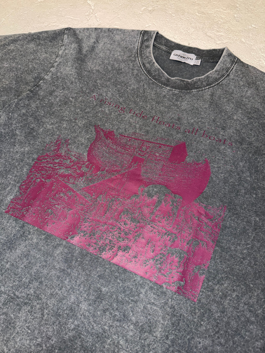 GB MOUTH "Noah's Ark" Washed T-Shirt