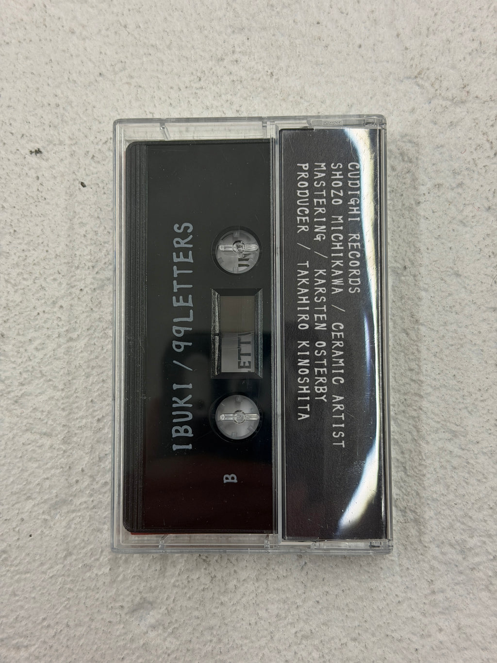 IBUKI / 息吹 by 99LETTERS Cassette Tape