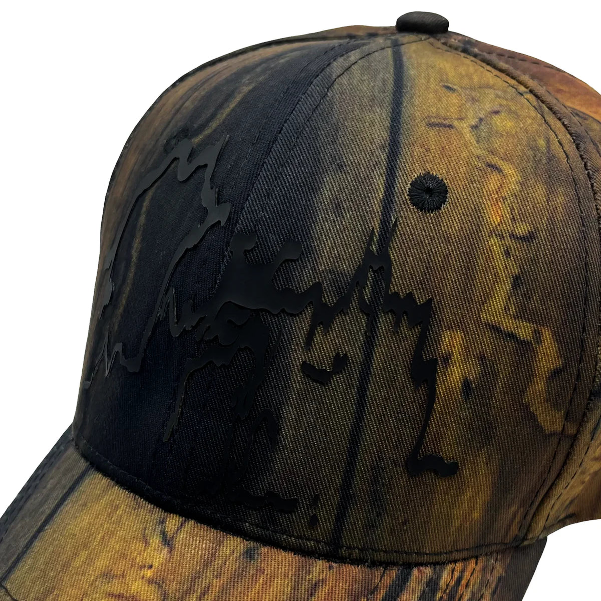 GB MOUTH Nature Camo "熯霊" Hideri 3D Rubber Cap [Black]