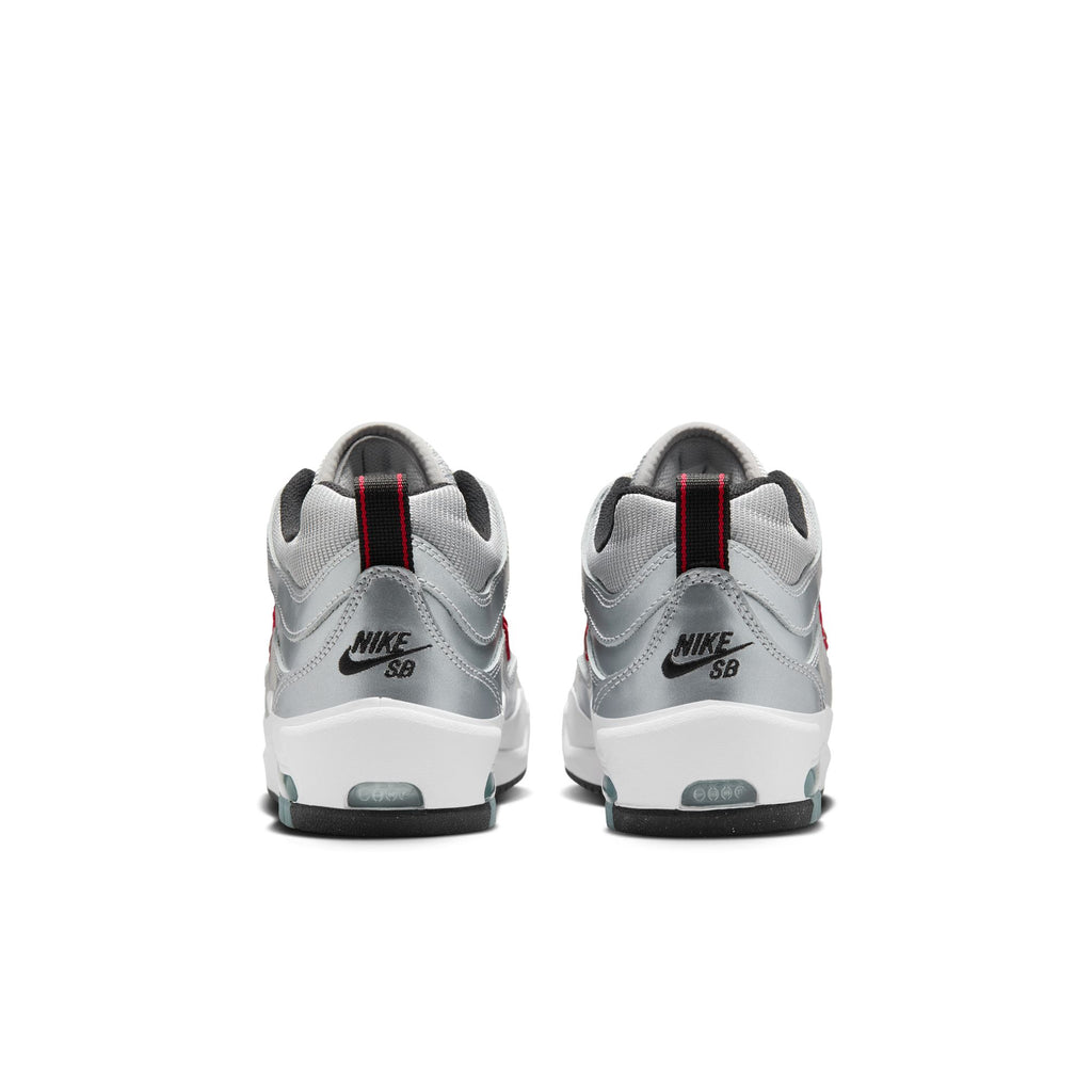 Nike Air Max Ishod Premium [Metallic Silver/Metallic Silver/White/Varsity Red]