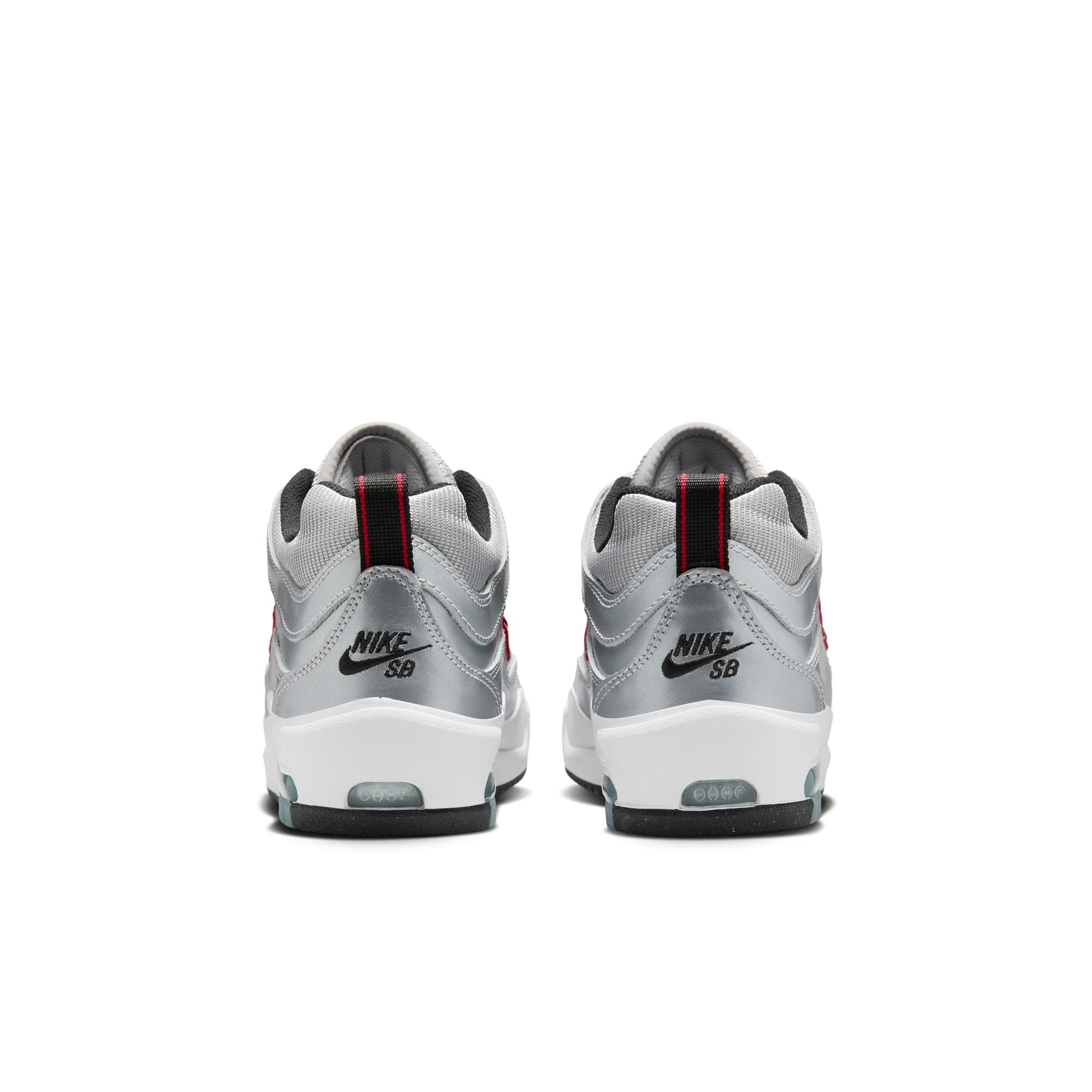 Nike Air Max Ishod Premium [Metallic Silver/Metallic Silver/White/Varsity Red]