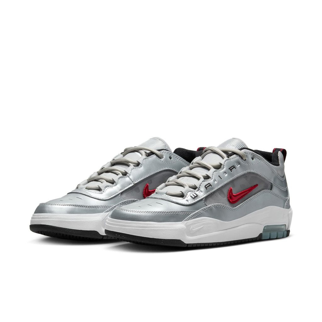 Nike Air Max Ishod Premium [Metallic Silver/Metallic Silver/White/Varsity Red]