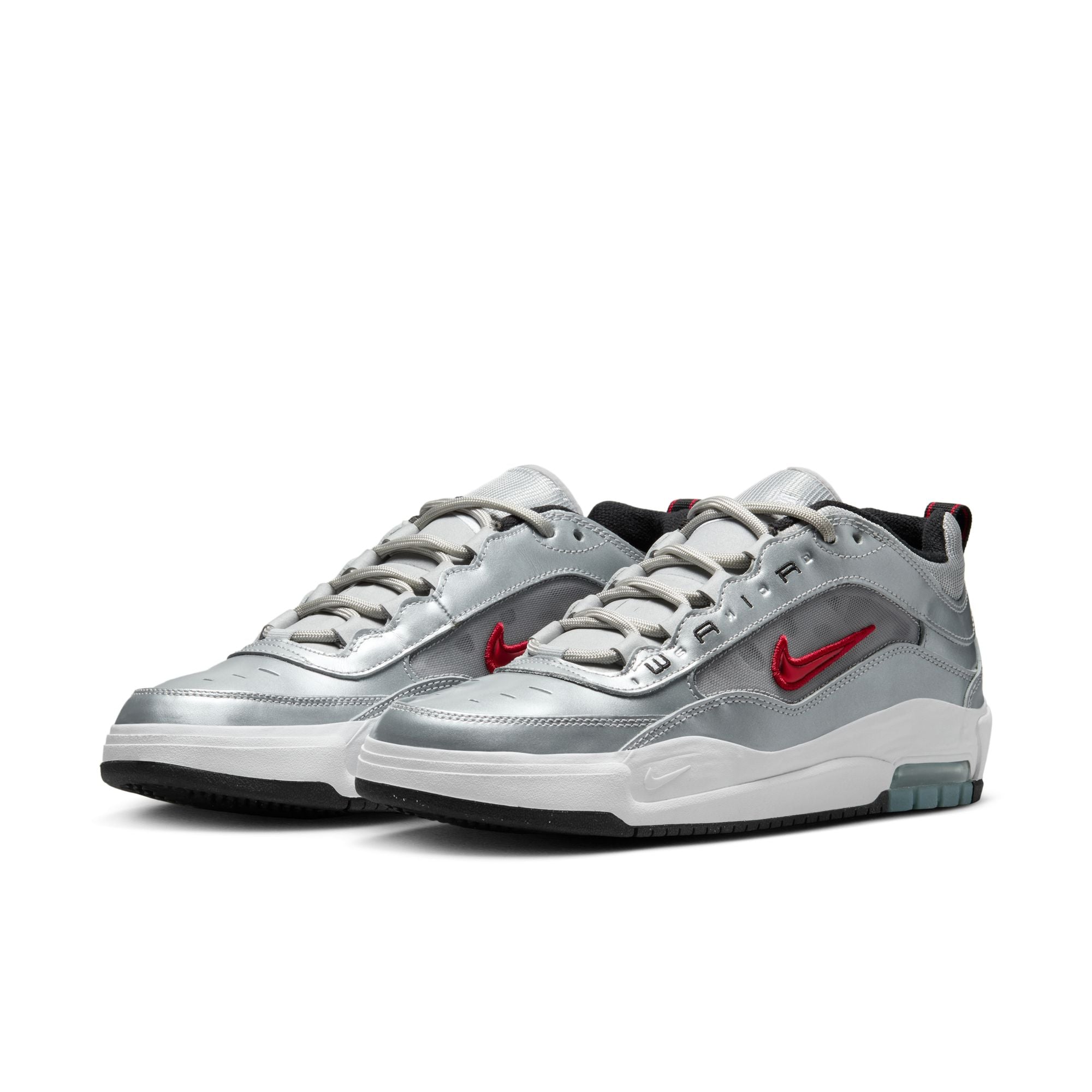 Nike Air Max Ishod Premium [Metallic Silver/Metallic Silver/White/Varsity Red]