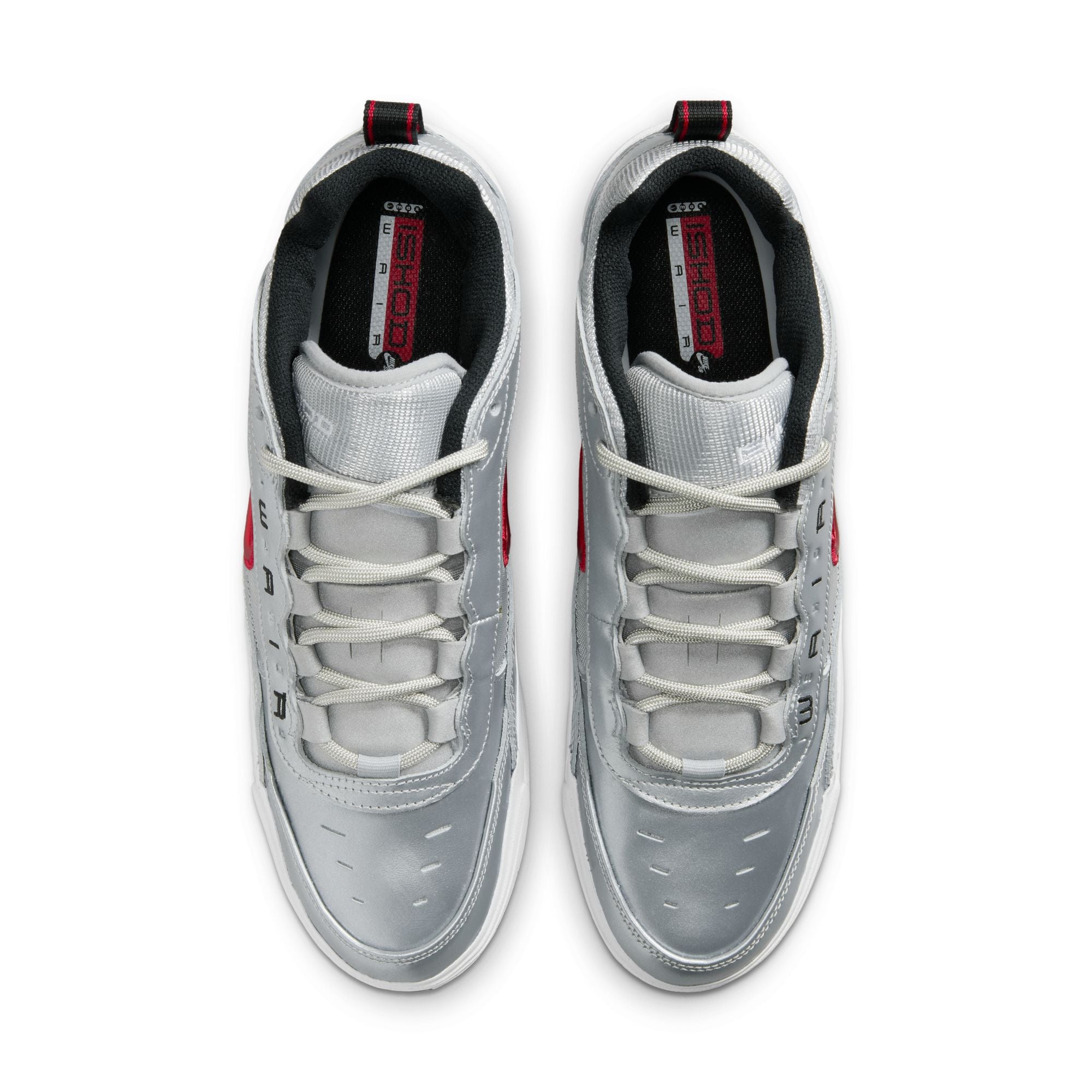 Nike Air Max Ishod Premium [Metallic Silver/Metallic Silver/White/Varsity Red]