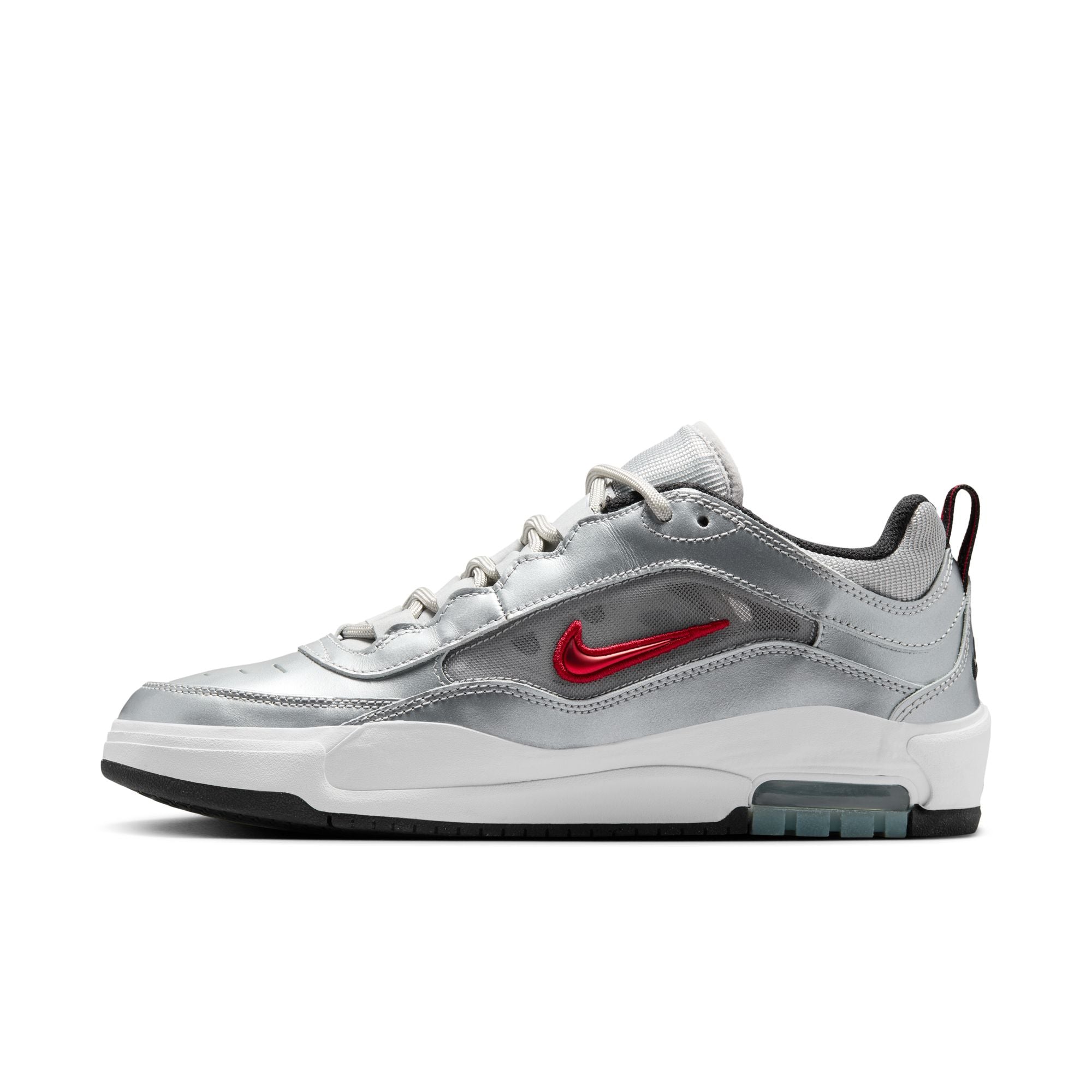 Nike Air Max Ishod Premium [Metallic Silver/Metallic Silver/White/Varsity Red]