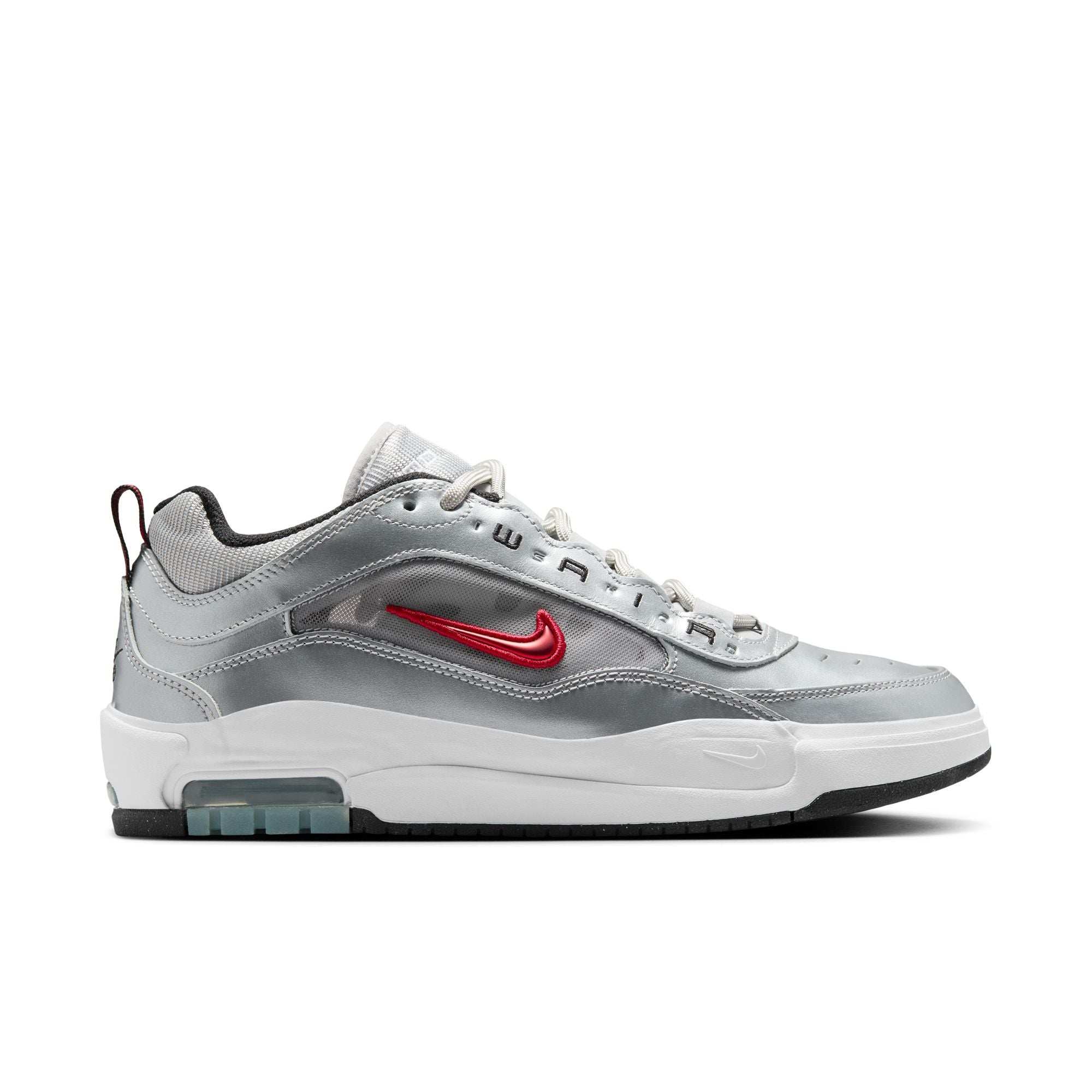 Nike Air Max Ishod Premium [Metallic Silver/Metallic Silver/White/Varsity Red]