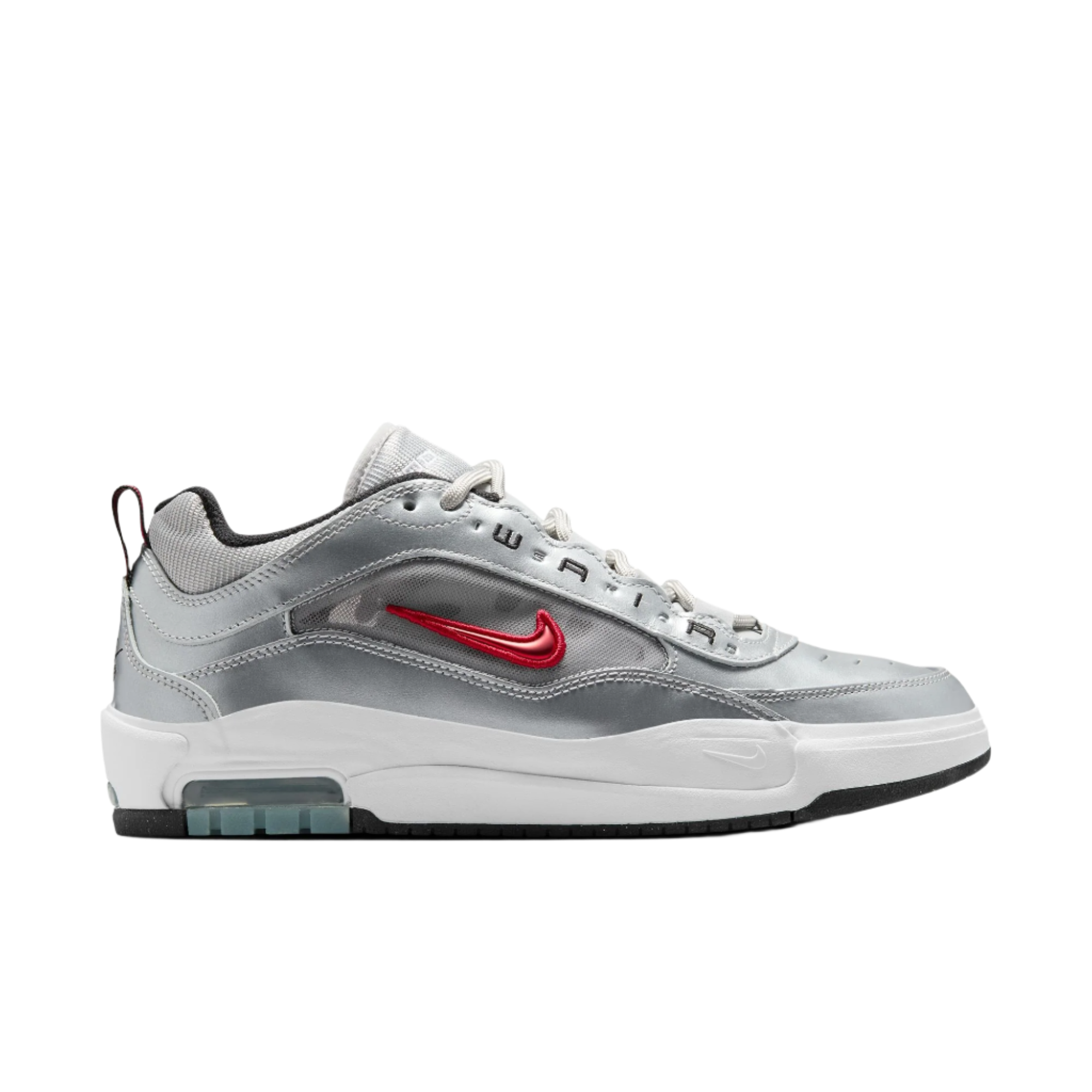 Nike Air Max Ishod Premium [Metallic Silver/Metallic Silver/White/Varsity Red]