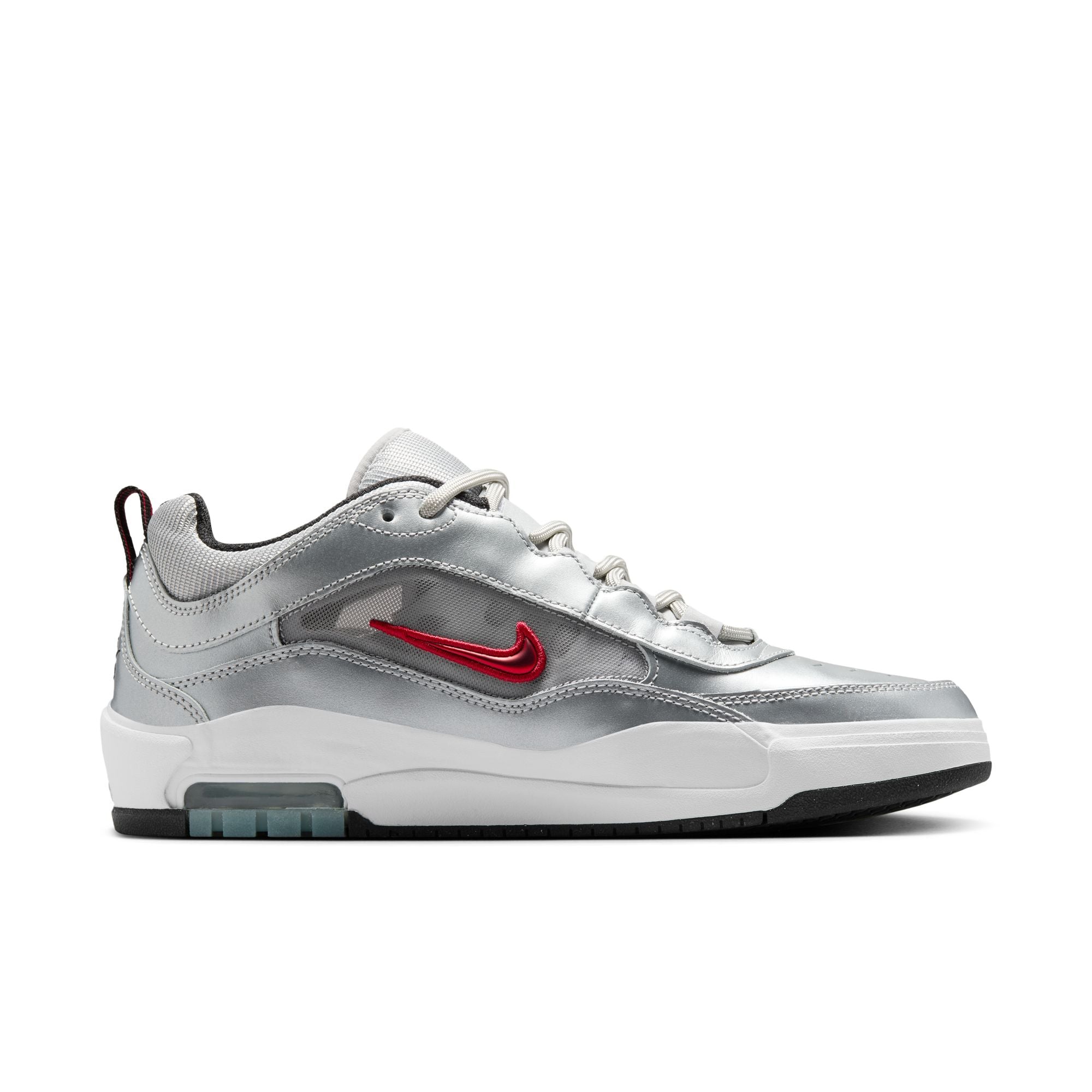 Nike Air Max Ishod Premium [Metallic Silver/Metallic Silver/White/Varsity Red]