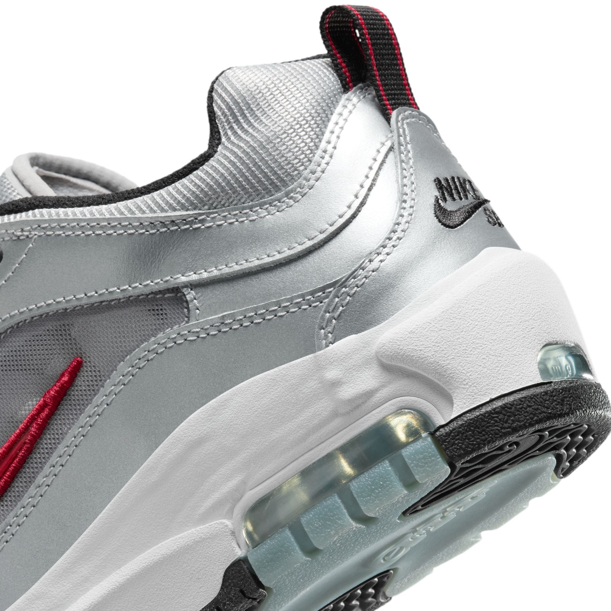 Nike Air Max Ishod Premium [Metallic Silver/Metallic Silver/White/Varsity Red]