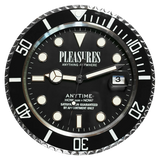 PLEASURES Anytime Clock [Black]