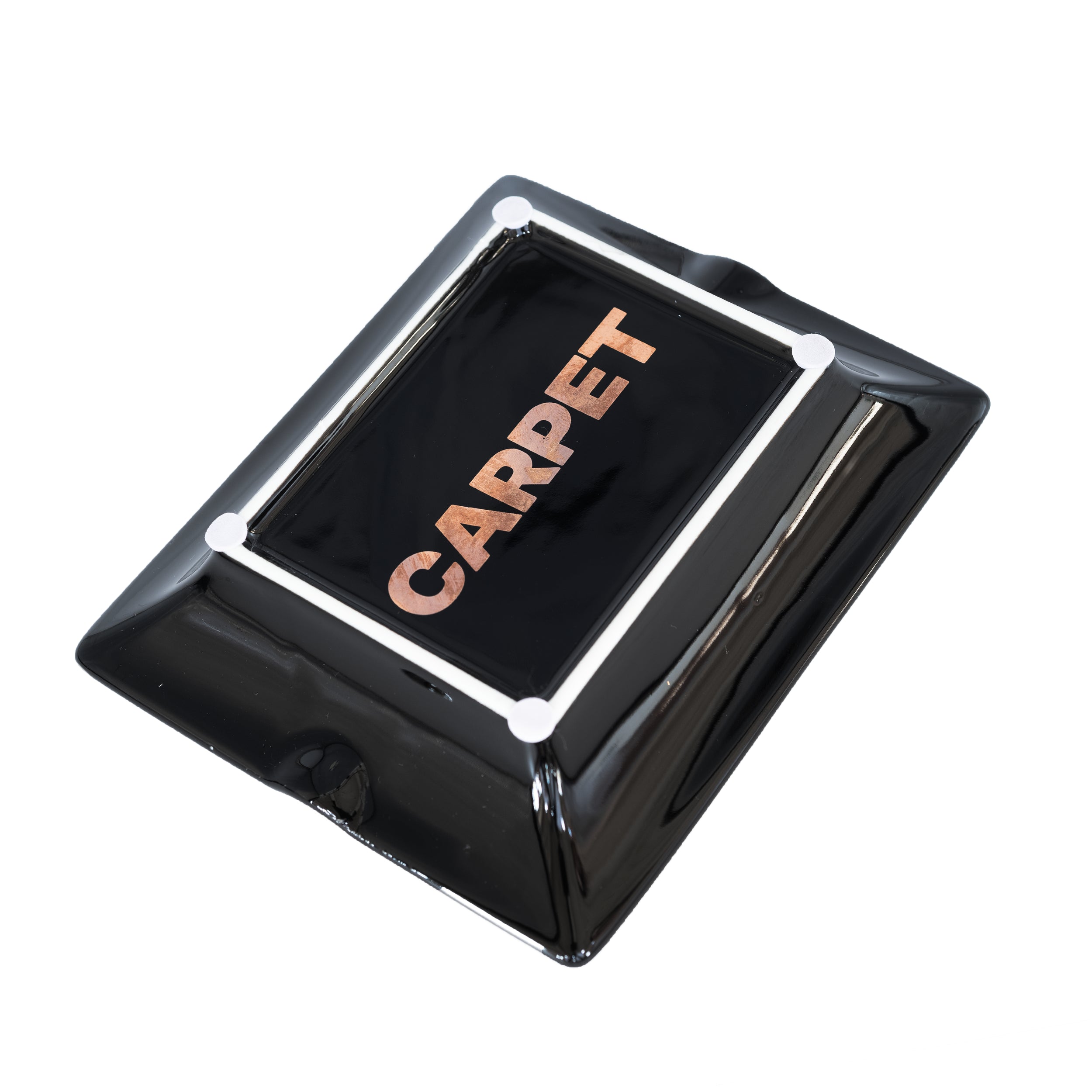 CARPET C-Star Ceramic Ash Tray [Black]