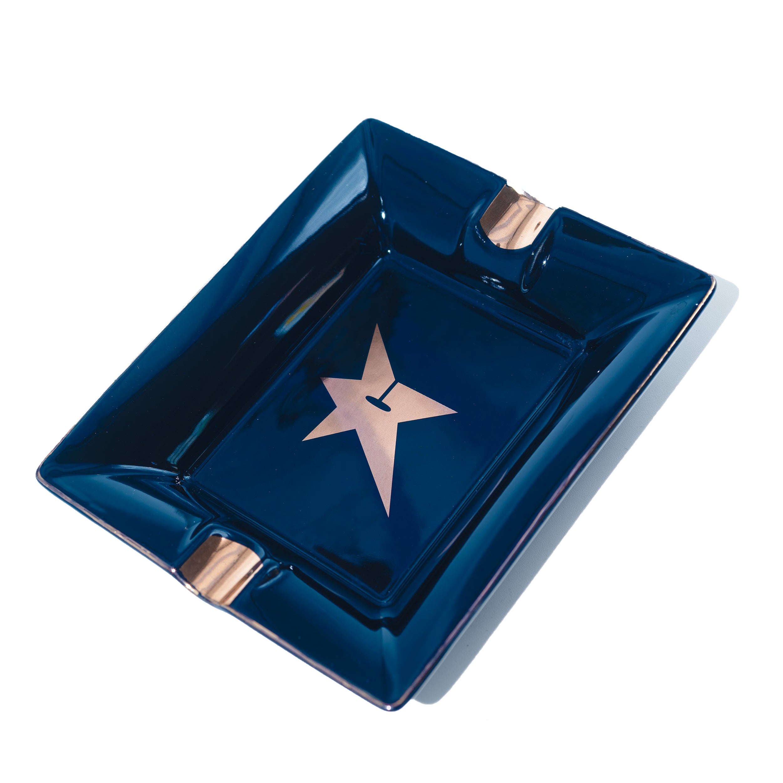 CARPET C-Star Ceramic Ash Tray [Navy]