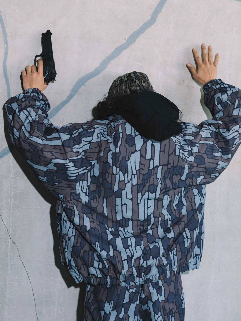Evisen Postman Stand Collar Jacket [Camo]