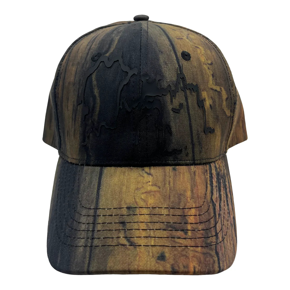 GB MOUTH Nature Camo "熯霊" Hideri 3D Rubber Cap [Black]