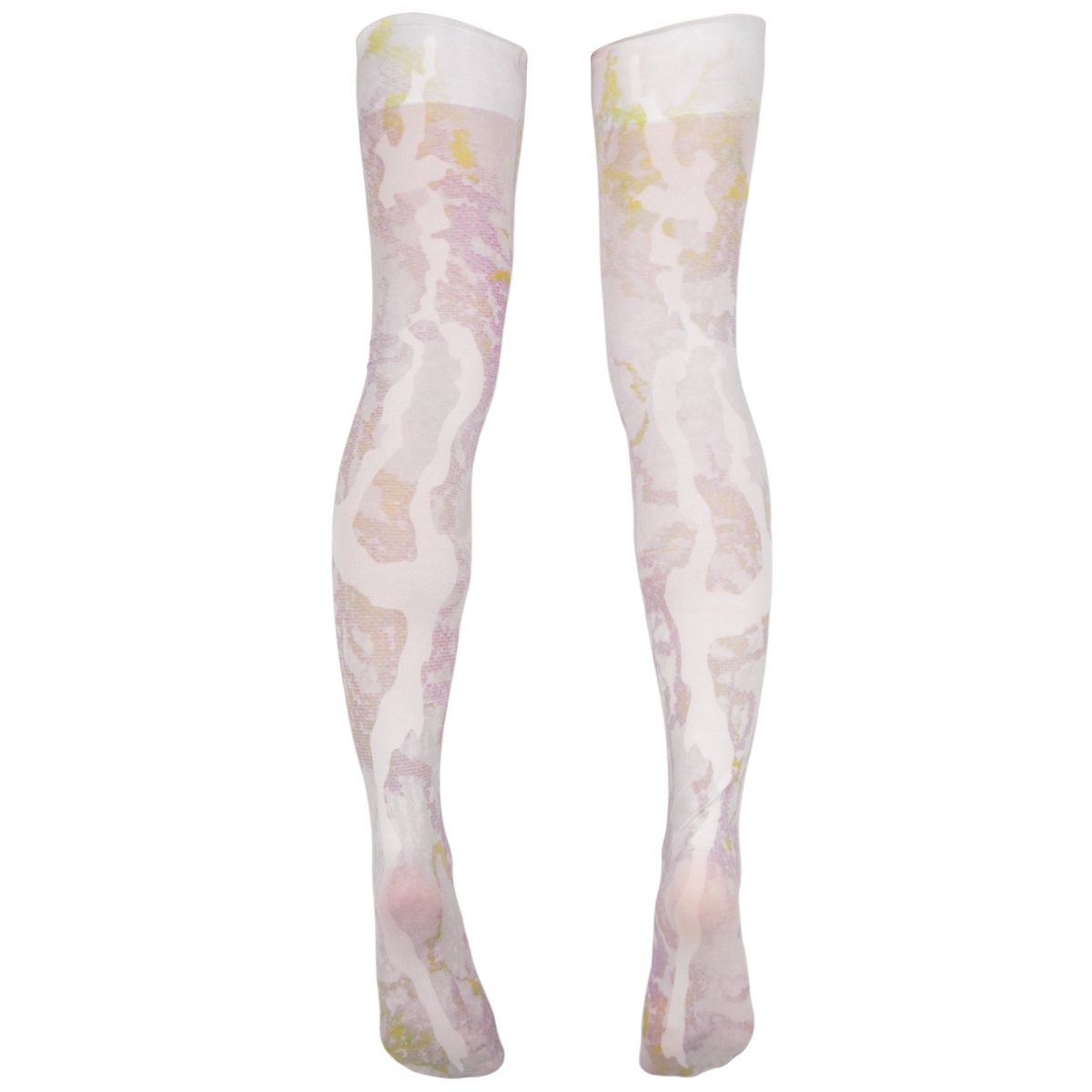 GB MOUTH "霞" Thigh-High Socks
