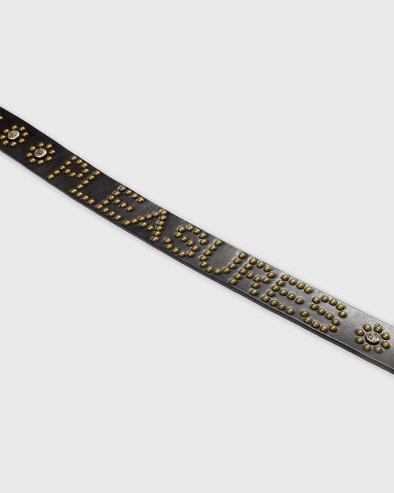 Pleasures Leather Studded Belt