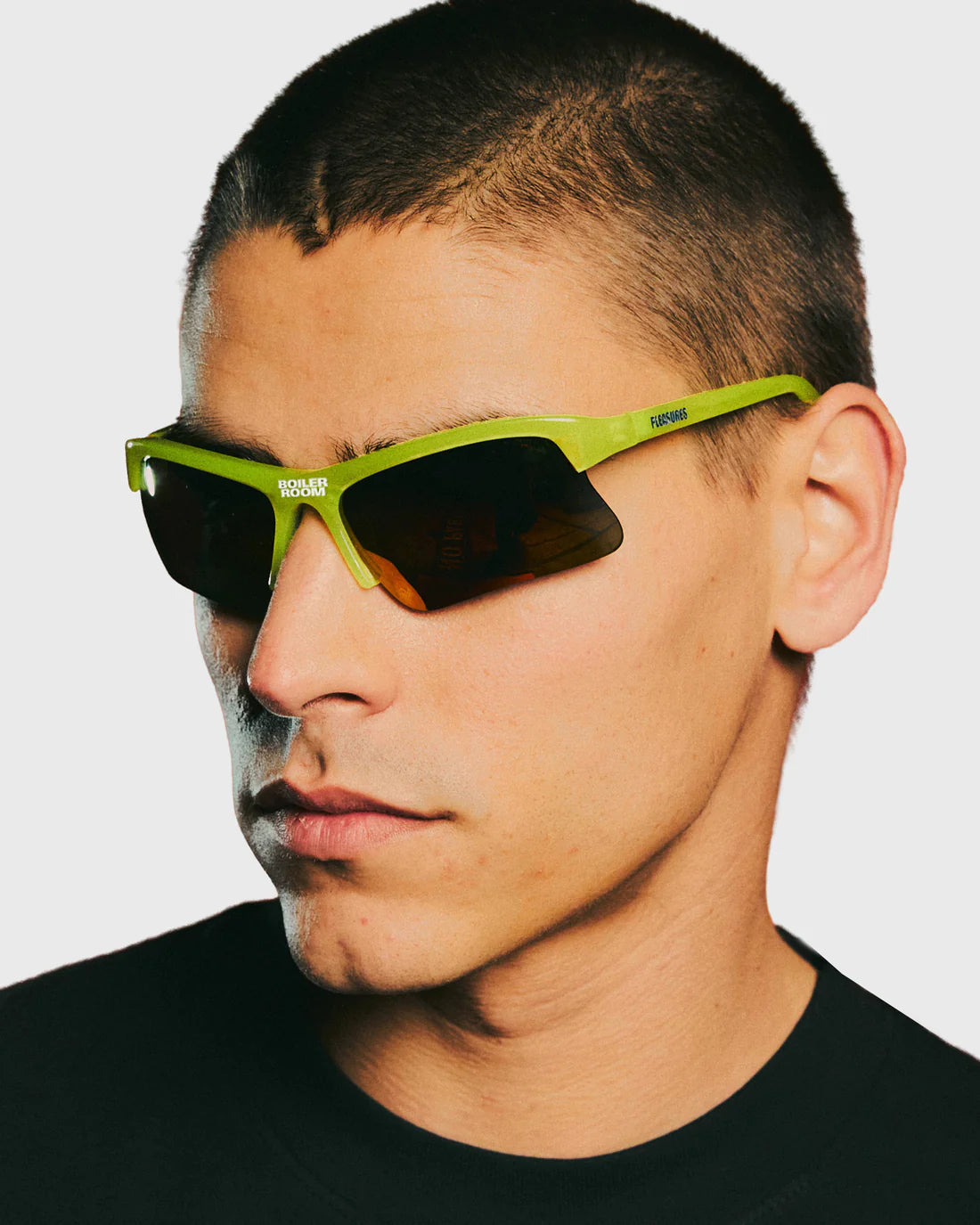 Boiler Room x Pleasures Active Sunglasses [Lime]