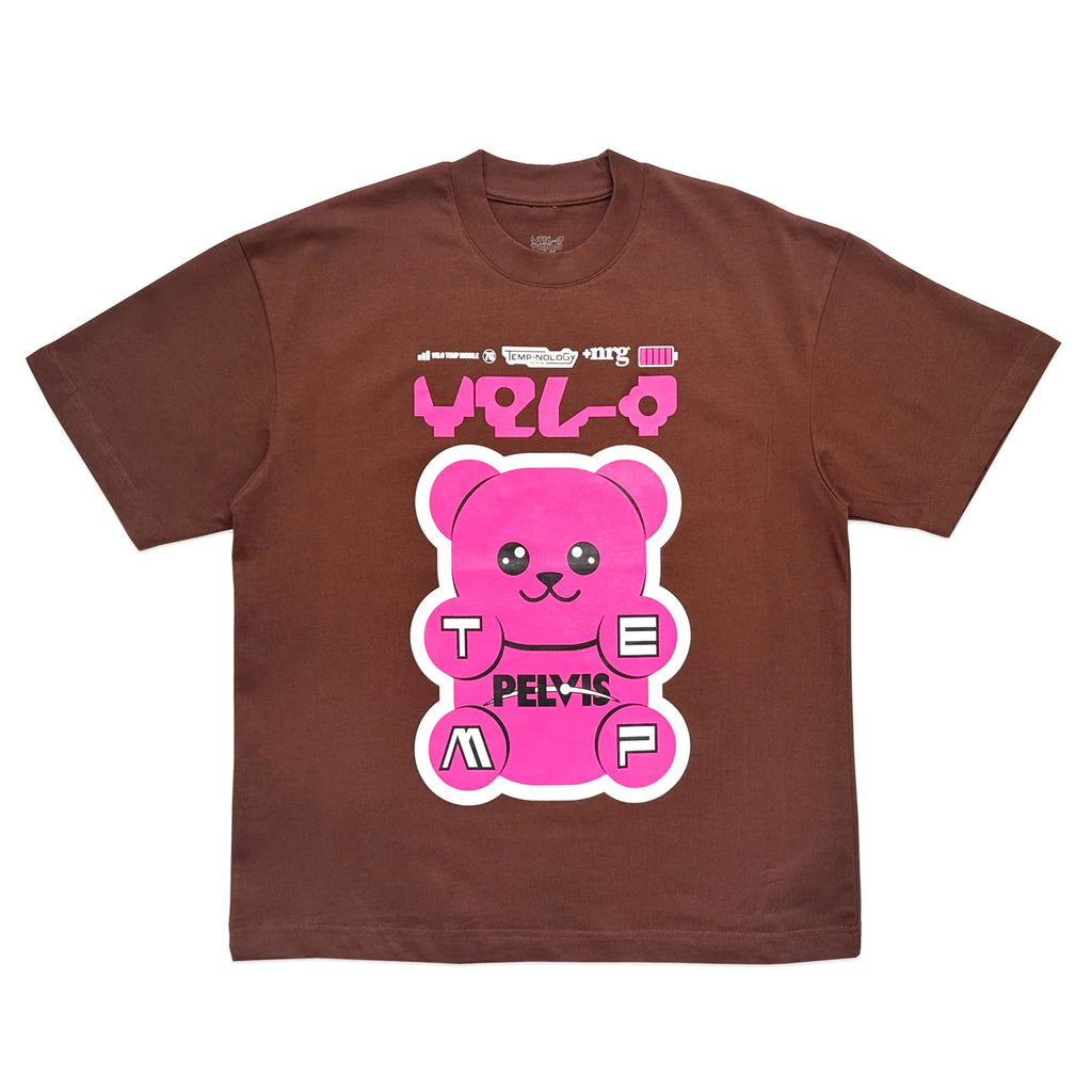 PELVIS x Velo Temp Gummy Pals Tee [Brown]
