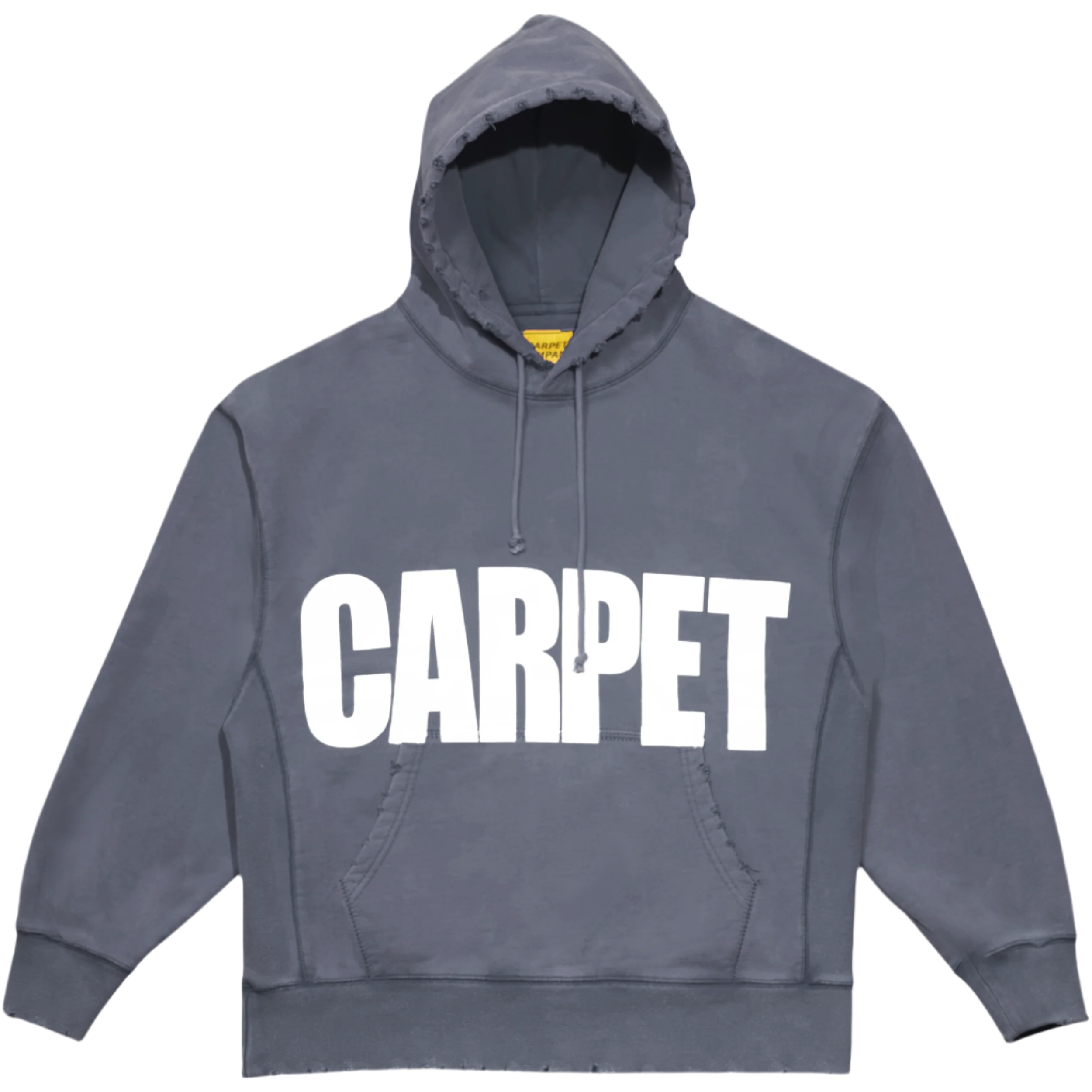 CARPET Battered Hoodie [Washed Black]