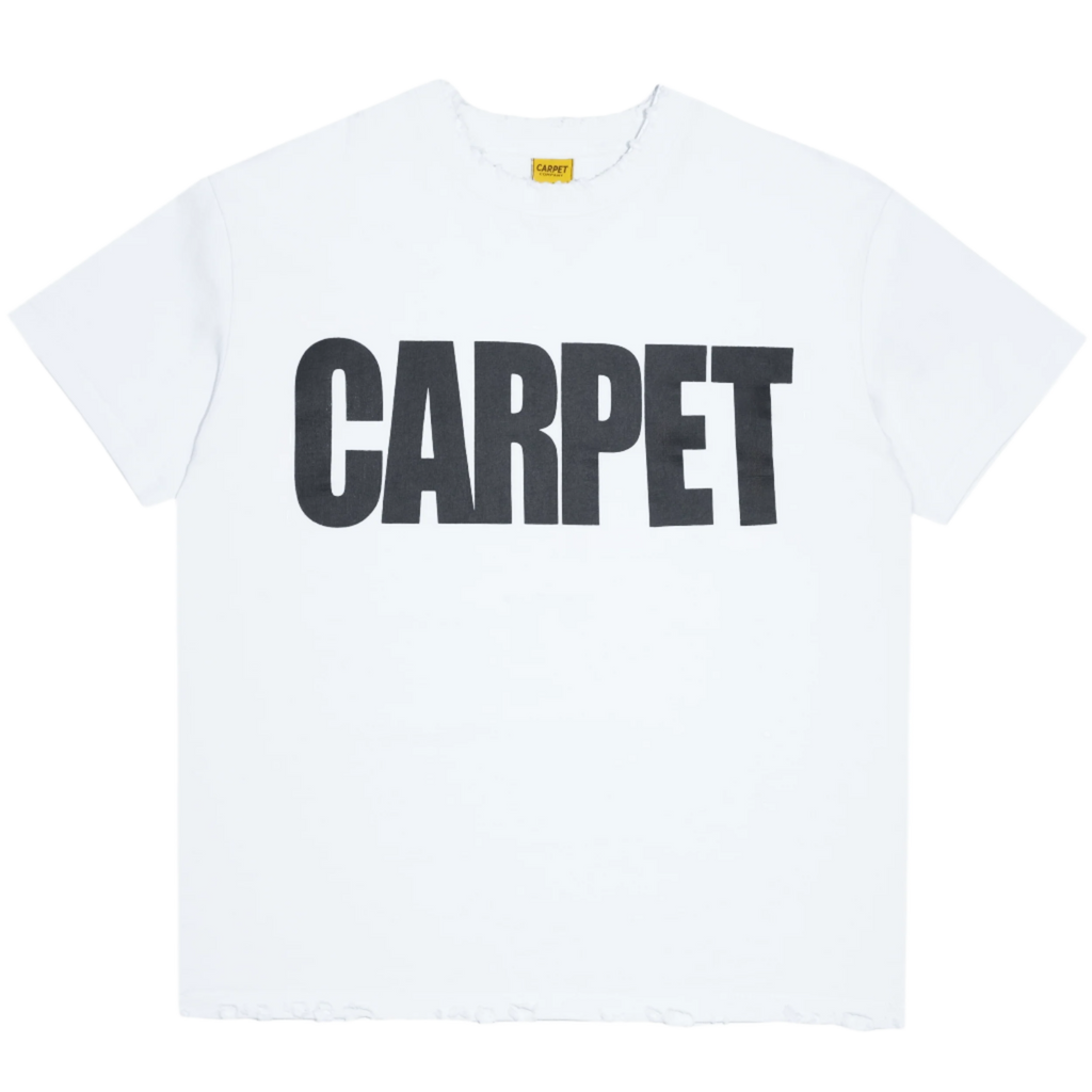 CARPET Battered T-Shirt [White]