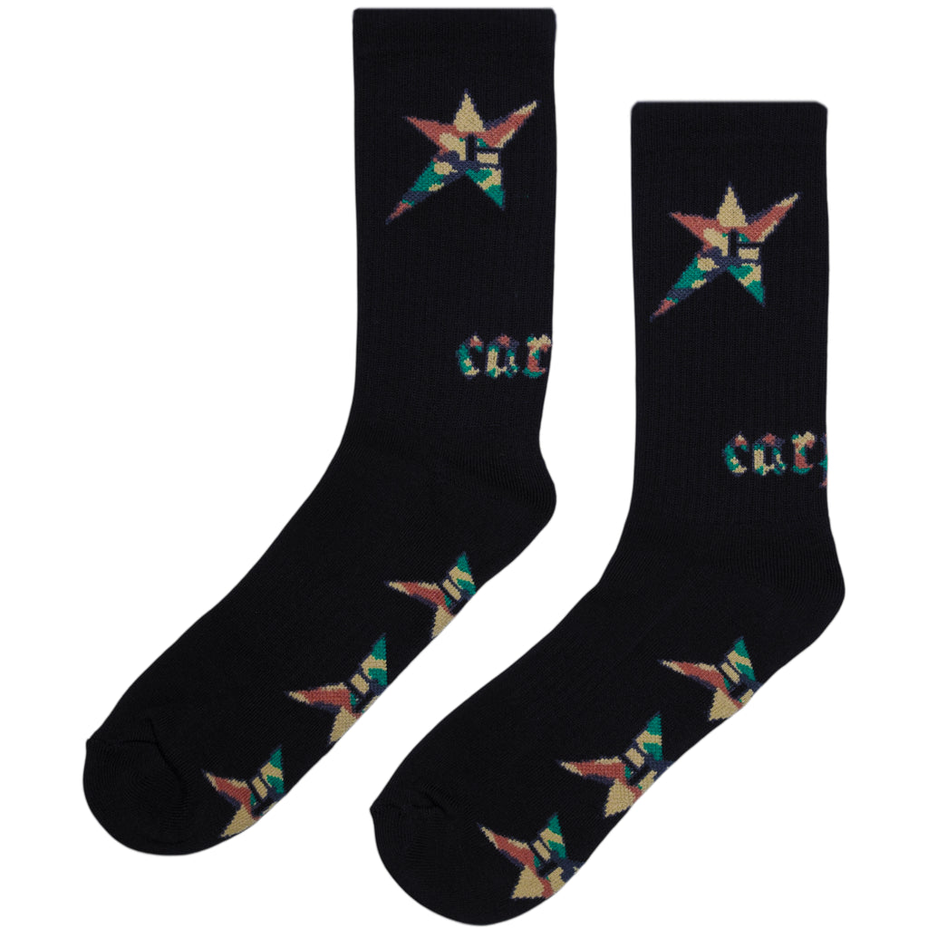 Carpet C-Star Sock [Black]