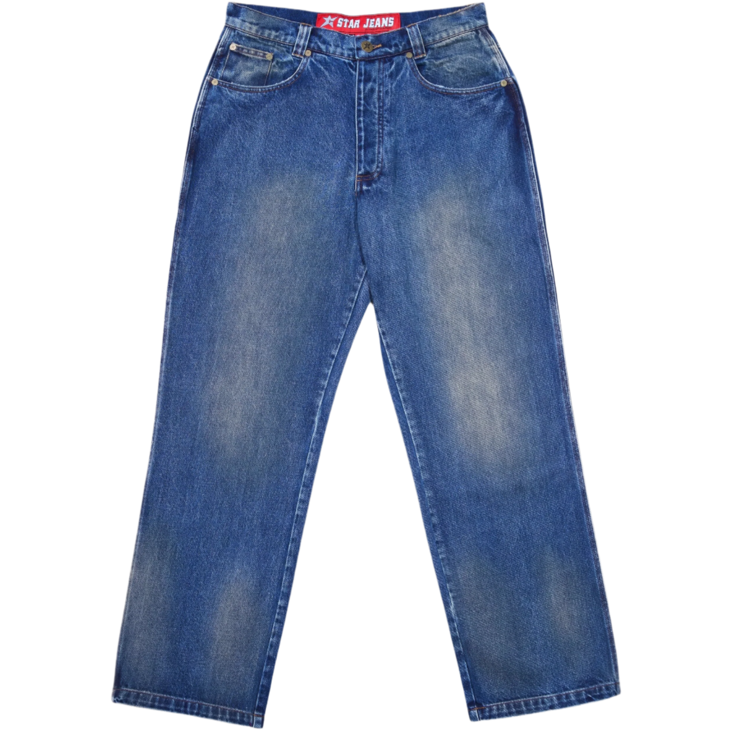 Carpet C-Star Jeans [Washed Blue]