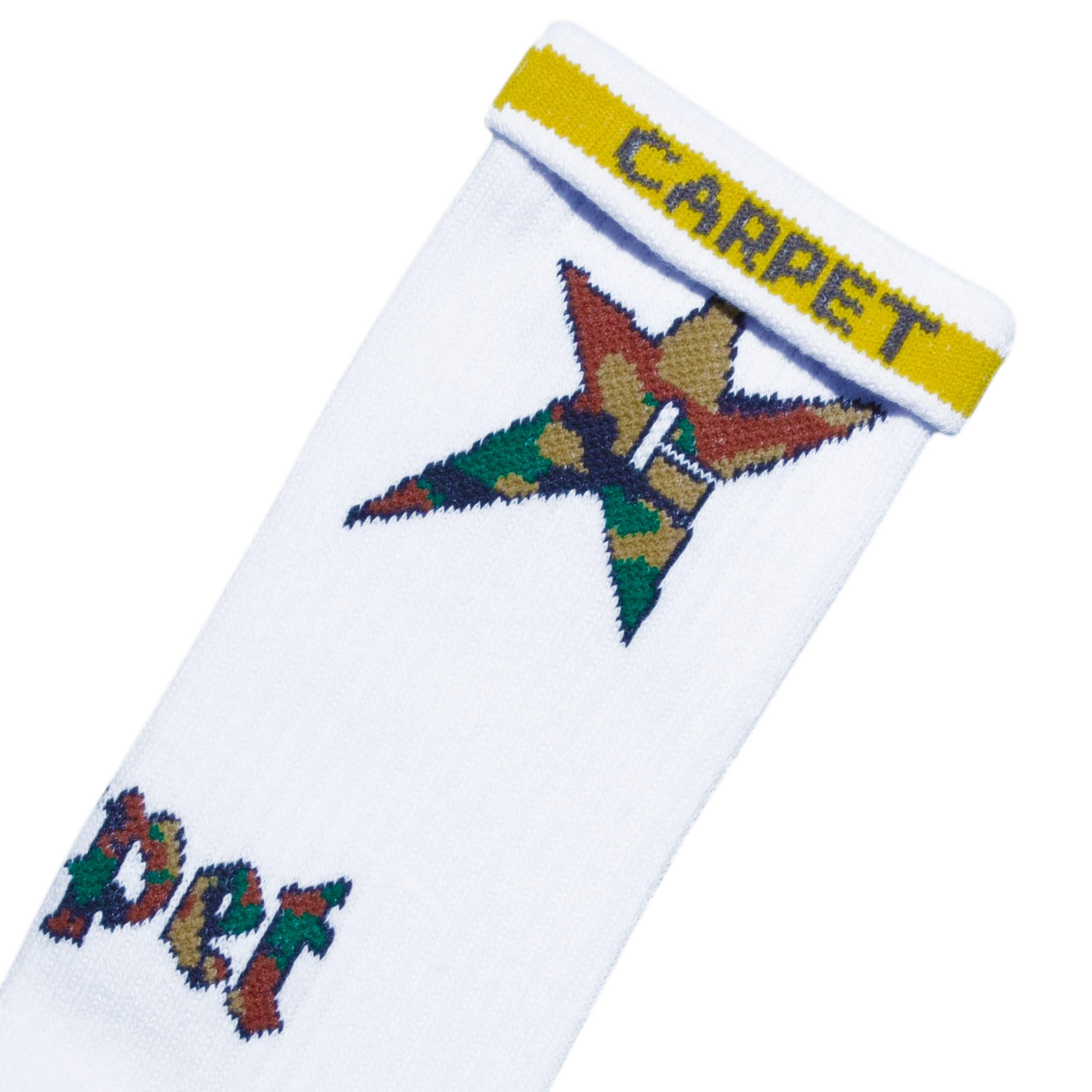 Carpet C-Star Sock [White]