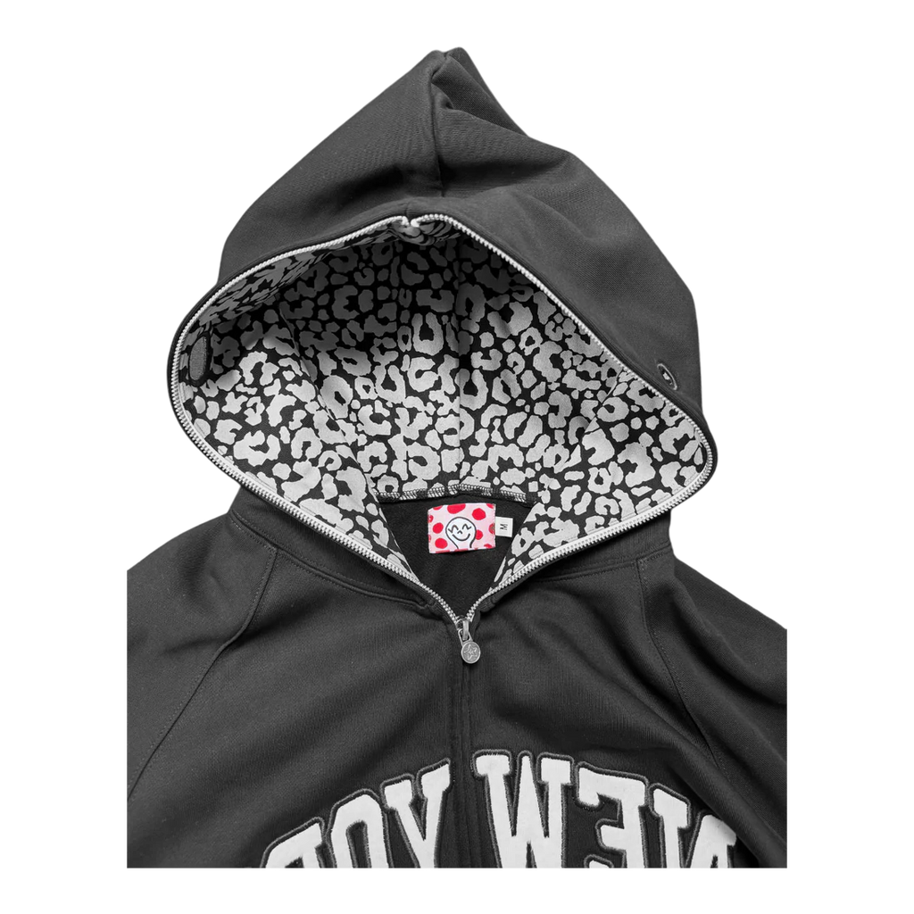 STAR TEAM New York Full Zip Hoodie [Black]