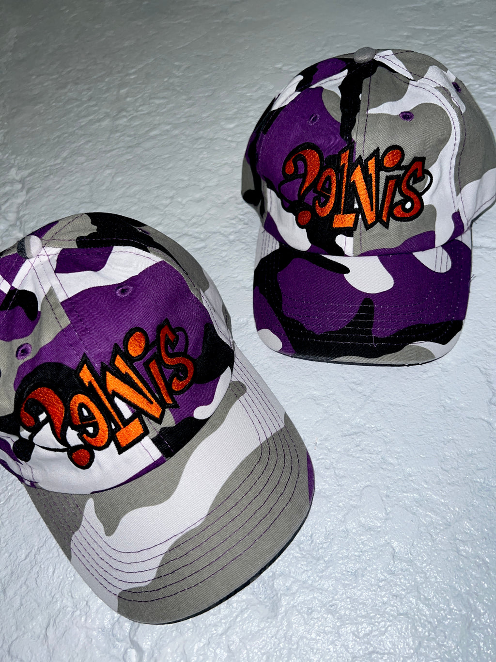 PELVIS Ovalo 6 Panel Cap [Purple Camo]