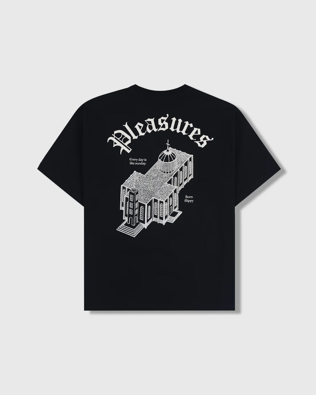 PLEASURES Chapel Heavyweight Shirt [Black]