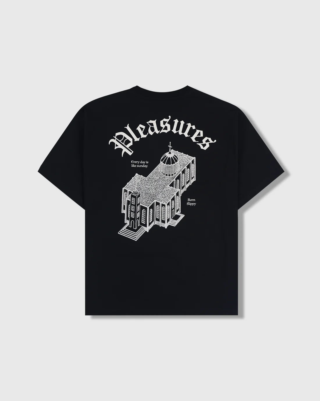 PLEASURES Chapel Heavyweight Shirt [Black]