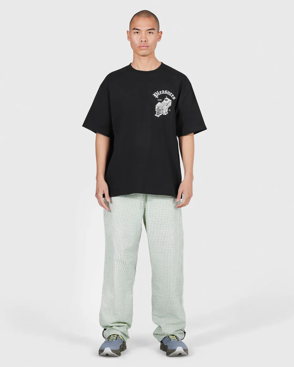 PLEASURES Chapel Heavyweight Shirt [Black]